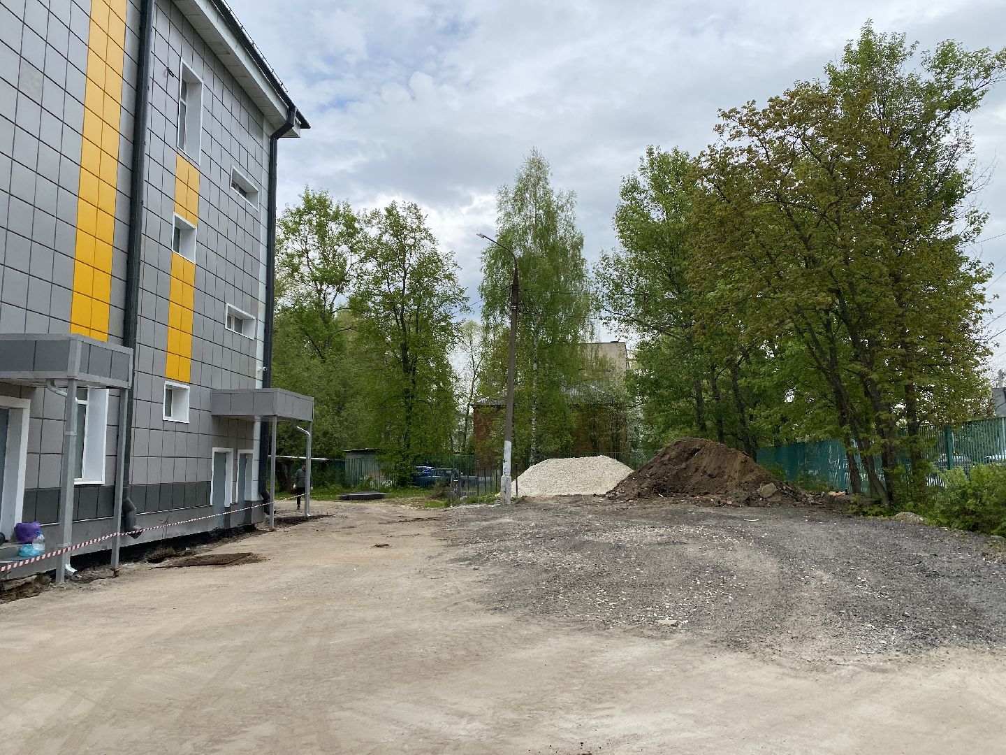 Чехов, благоустройство, школа, отмостка, ремонт