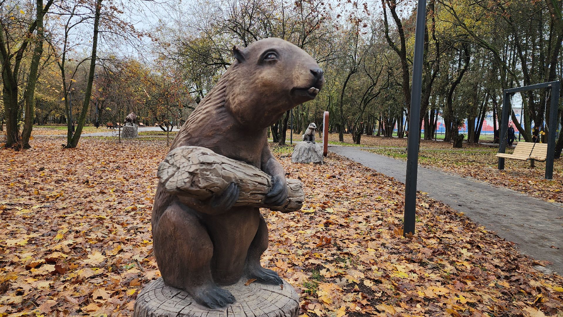 серпухов, подмосковье, парк питомник,