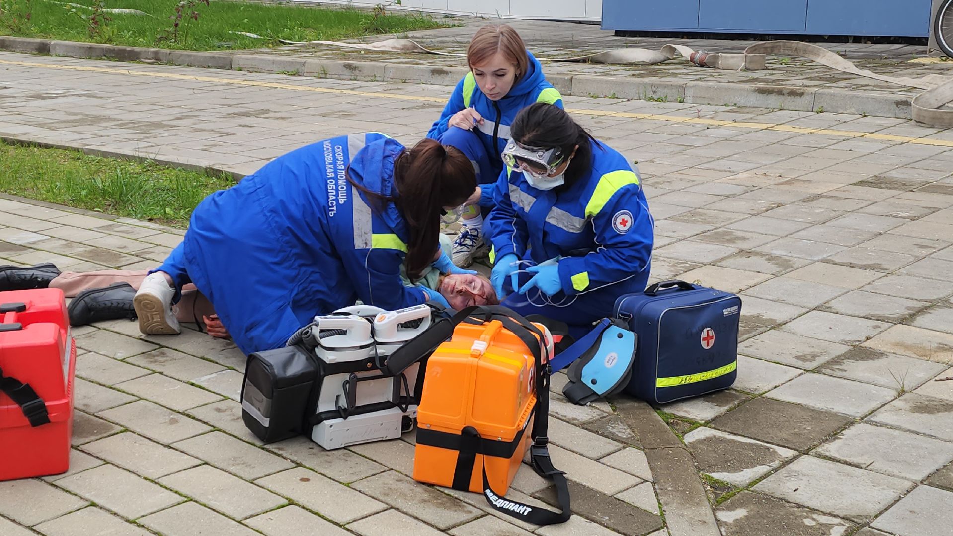 чп, учения скорой помощи, станция скорой помощи, учения при чп,