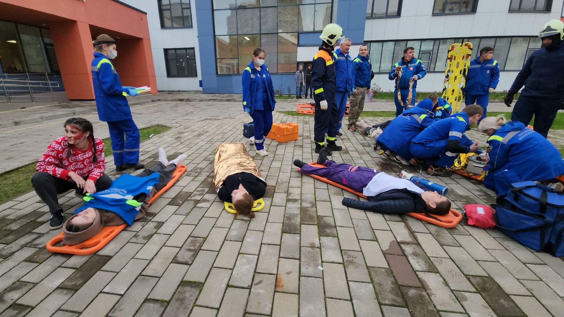 чп, учения скорой помощи, станция скорой помощи, учения при чп,