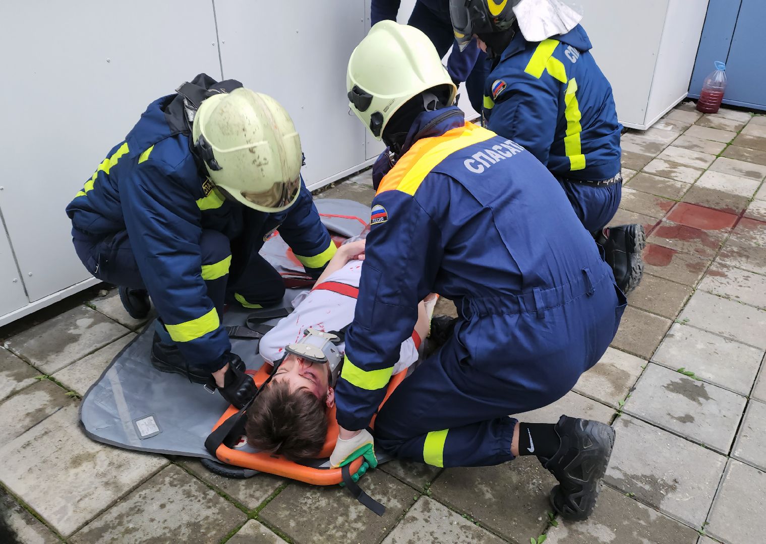 чп, учения скорой помощи, станция скорой помощи, учения при чп,