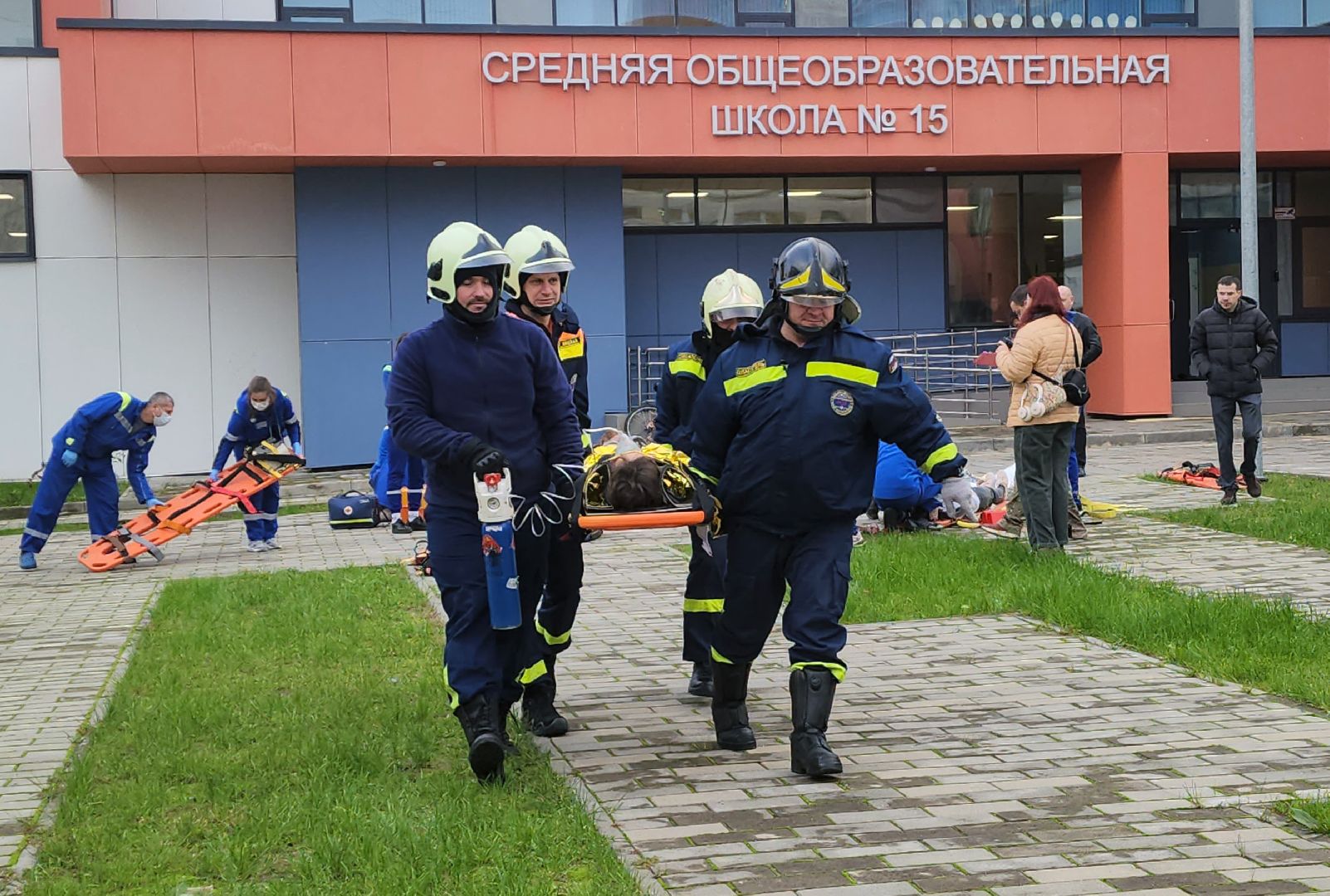 чп, учения скорой помощи, станция скорой помощи, учения при чп,