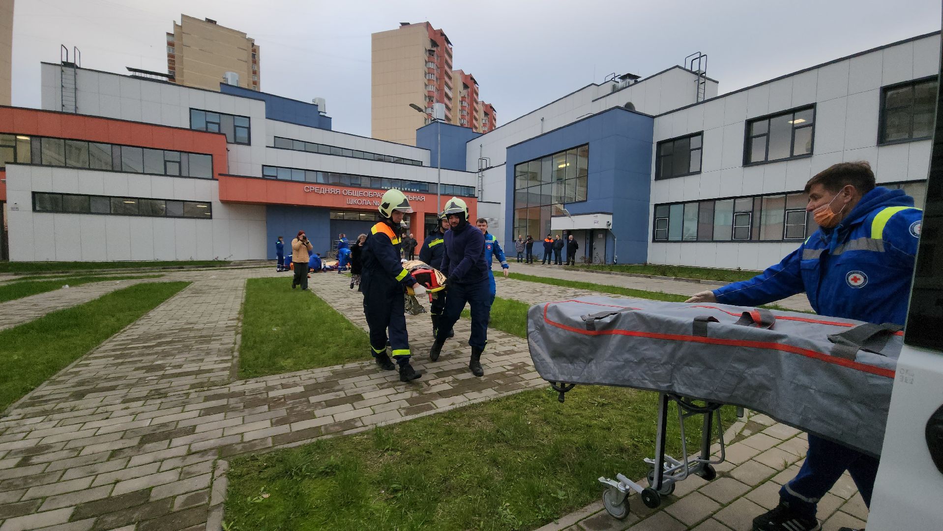 чп, учения скорой помощи, станция скорой помощи, учения при чп,