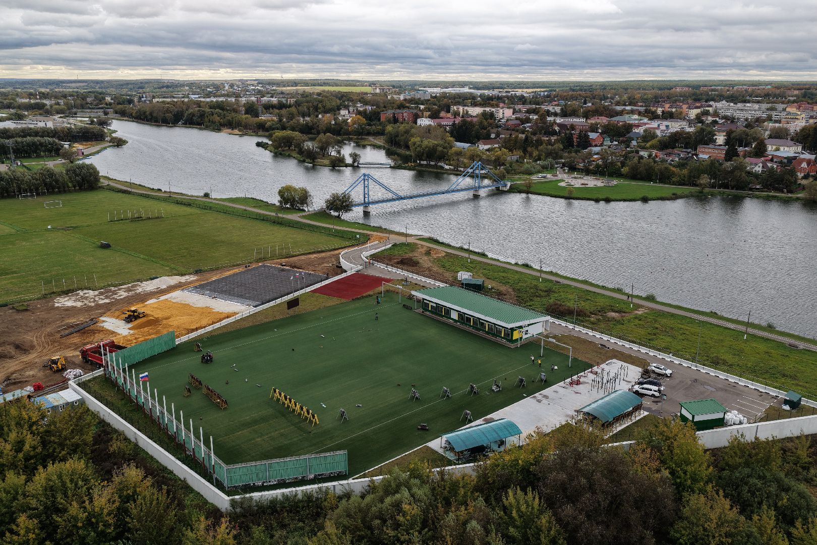 видео с коптера, лукодром бронницы,спорт в бронницах,