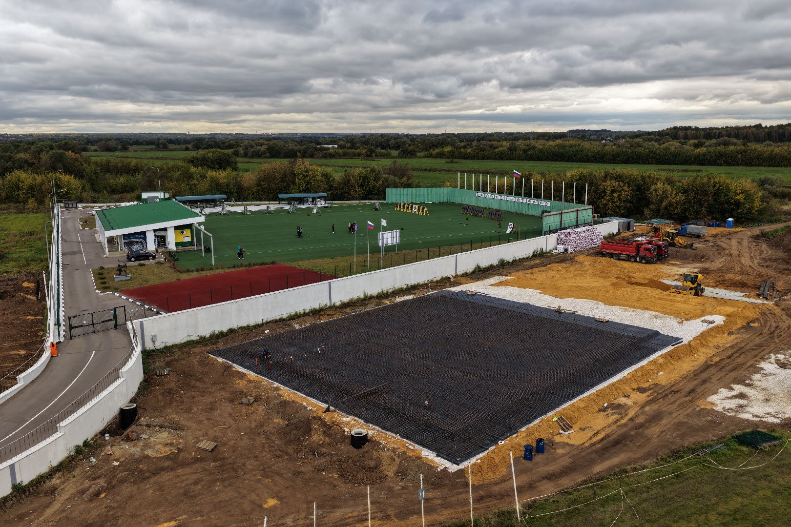 видео с коптера, лукодром бронницы,спорт в бронницах,