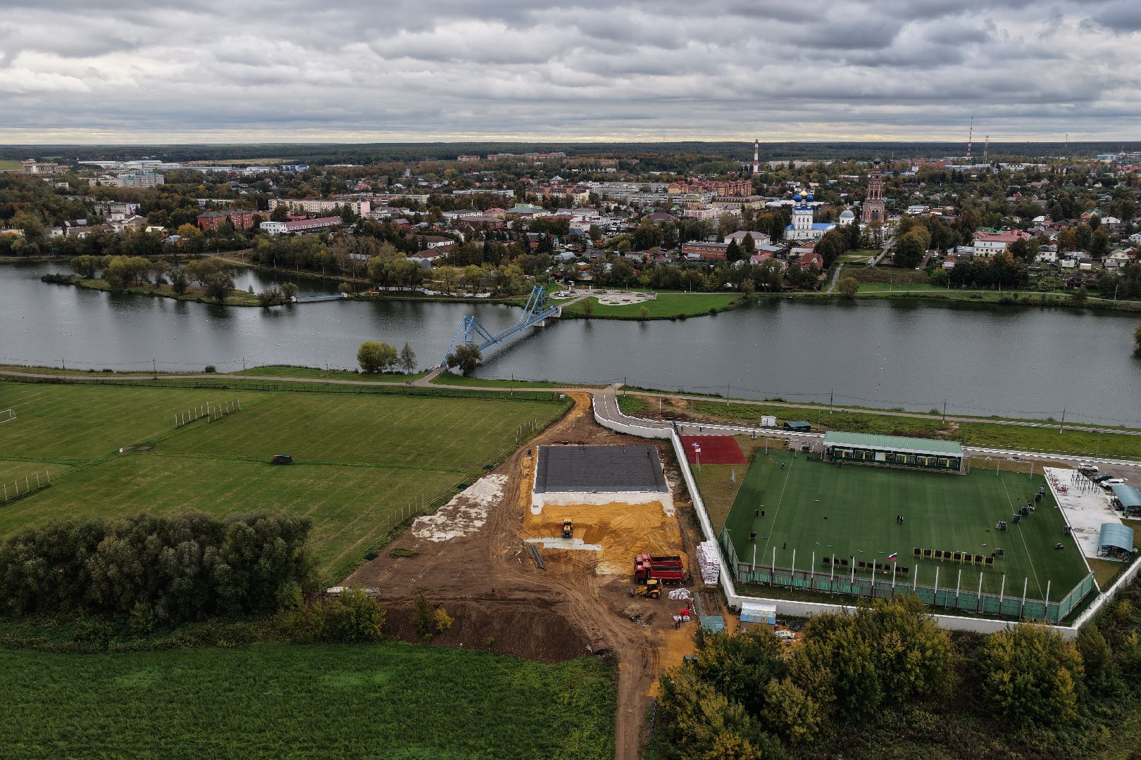 видео с коптера, лукодром бронницы,спорт в бронницах,
