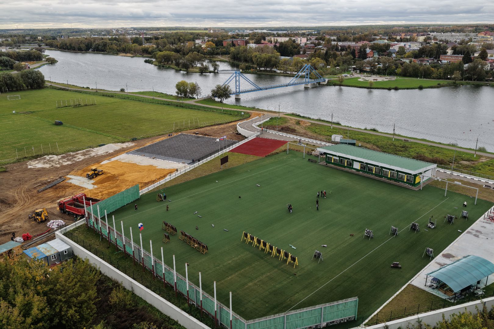 видео с коптера, лукодром бронницы,спорт в бронницах,