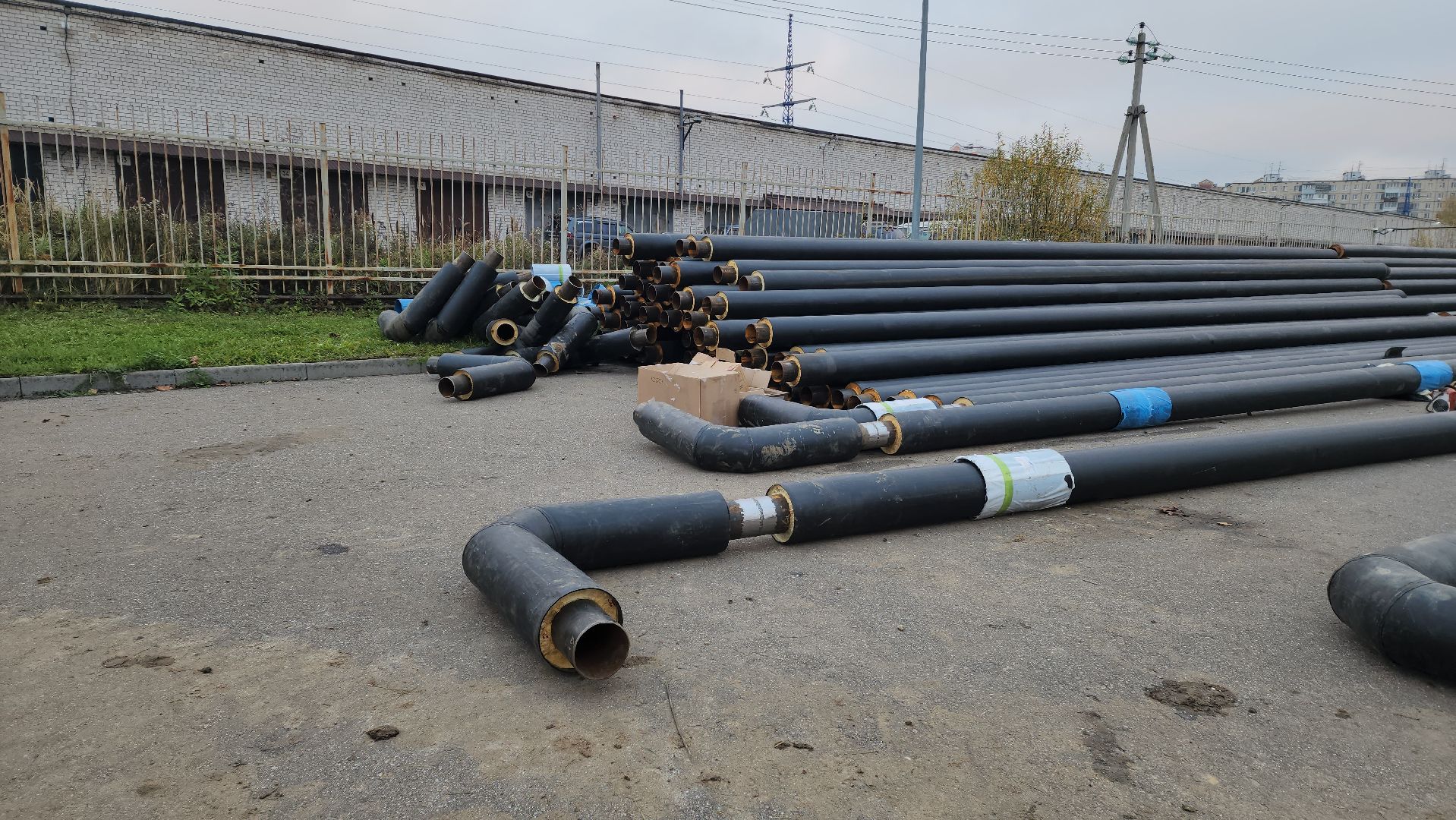 Спорт , Стадион Москвич, Лобня, Подогрев футбольного поля ,