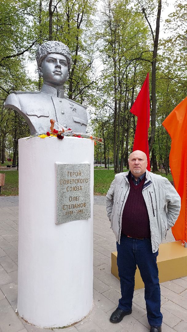 день победы, серпухов, парк, олег степанов, герой,