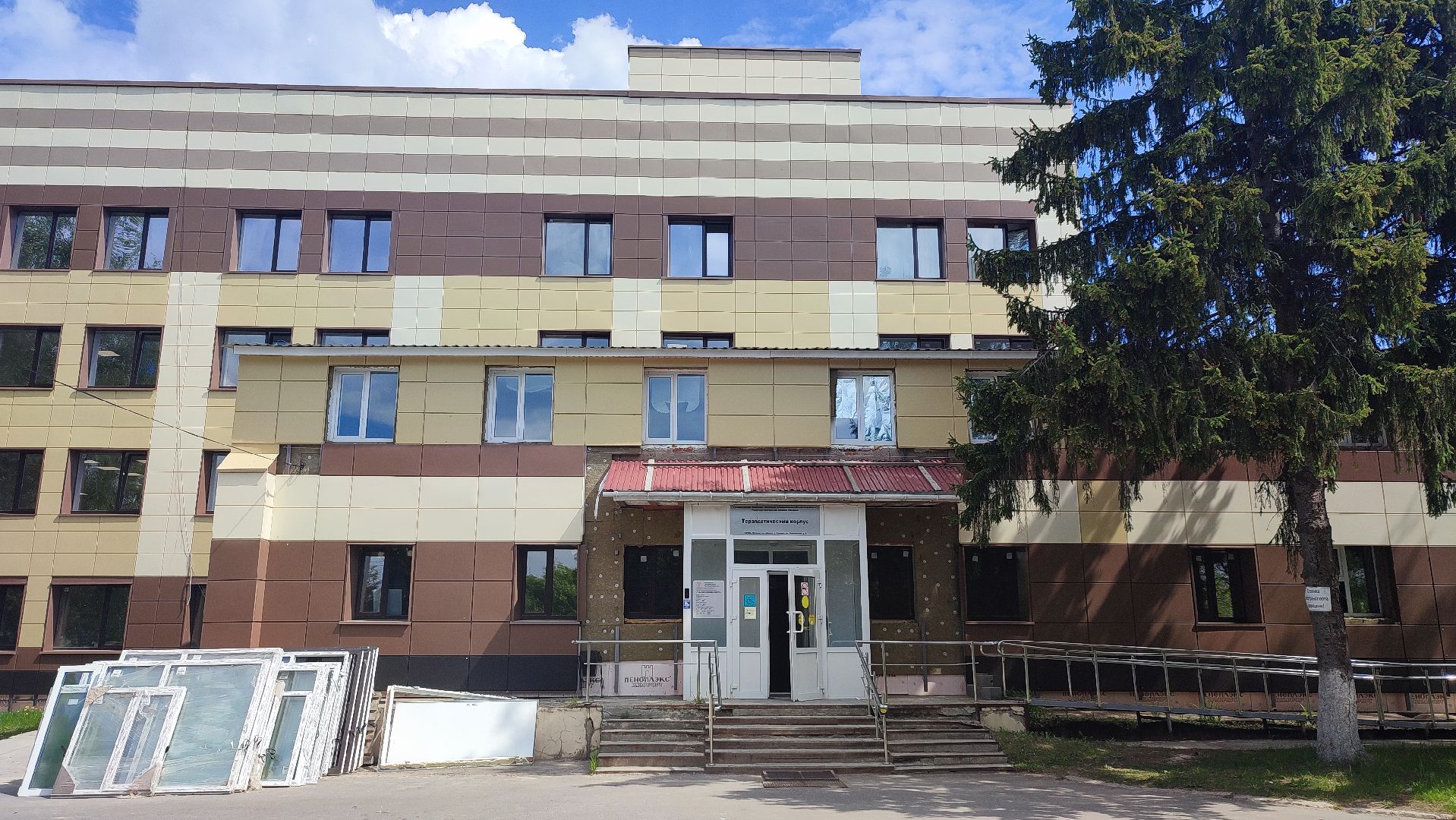 Кашира, медицина, больница, ремонт, терапевтический корпус