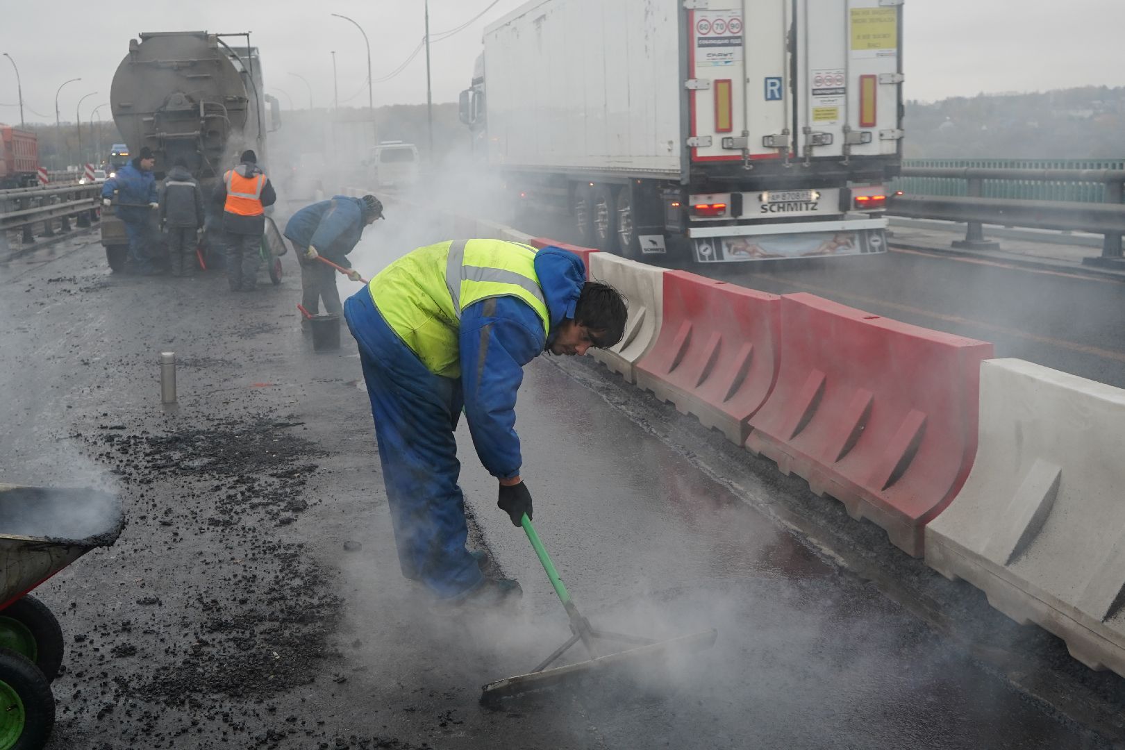 ступино, Ока, м4, Дон, ремонт, дорога,