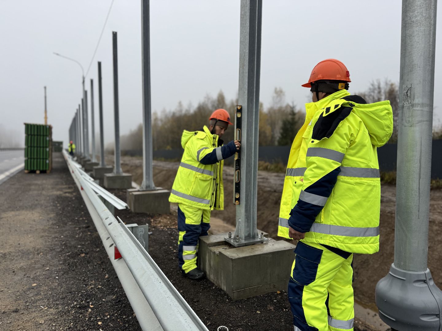 шаховская, новая рига, дорога, м9 балтия, шумовы экраны,