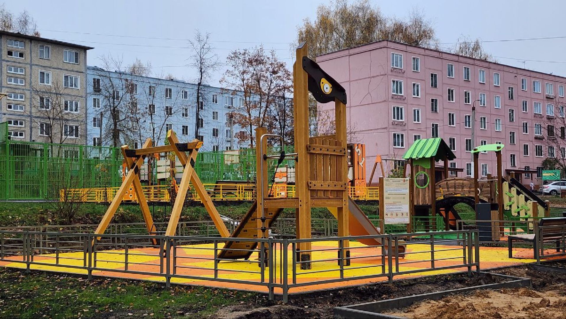 Дмитров, Комплексное благоустройство дворов, Микрорайон Космонавтов, Минблаго,