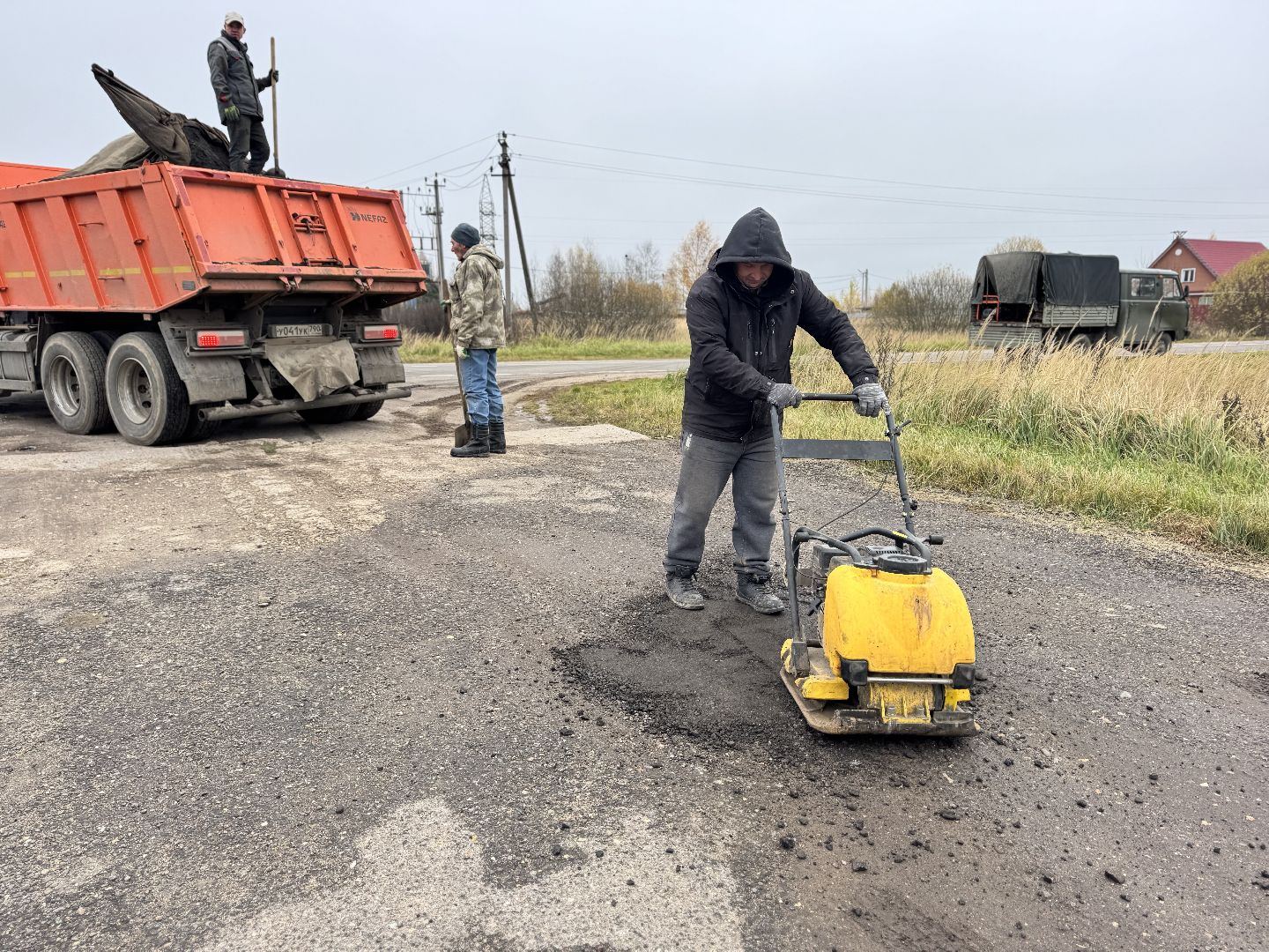 шаховская, ямочный ремон, ямочный ремонт дорог,