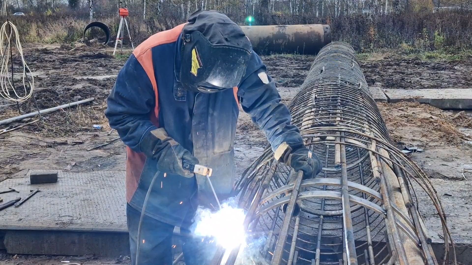 строительство путепровода у деревни черное в балашихе, балашиха,
