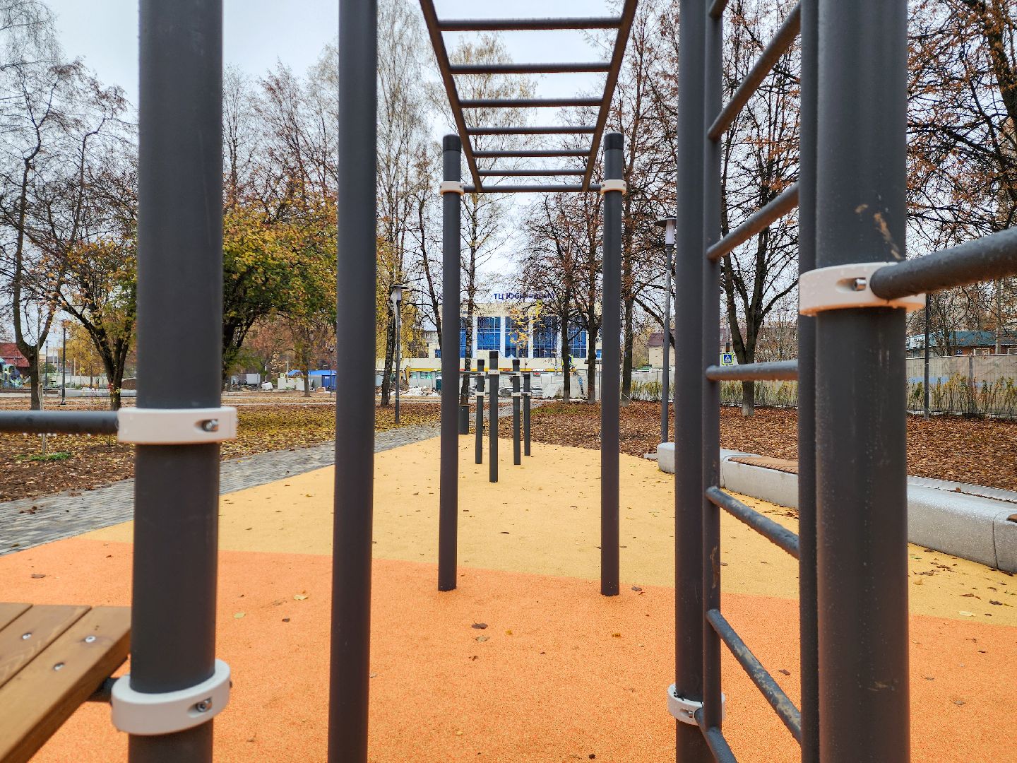 Подольск, Сквер, Благоустройство, брусчатка,