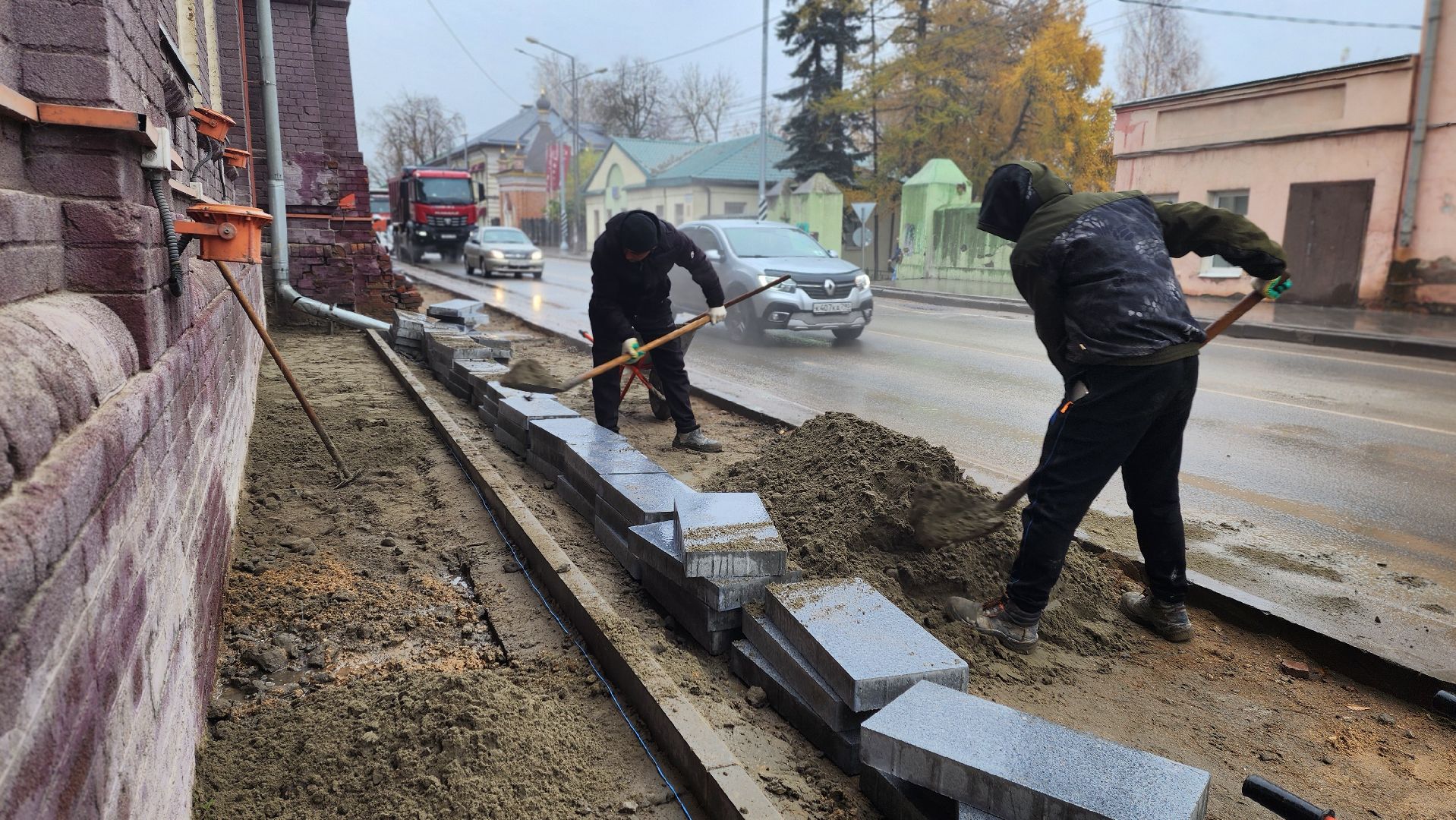 клин , благоустройство, советская площадь, папивинский бульвар,