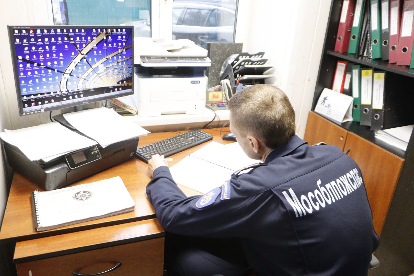 зарайск, пожарной службе 20 лет, псч319, безопасность,