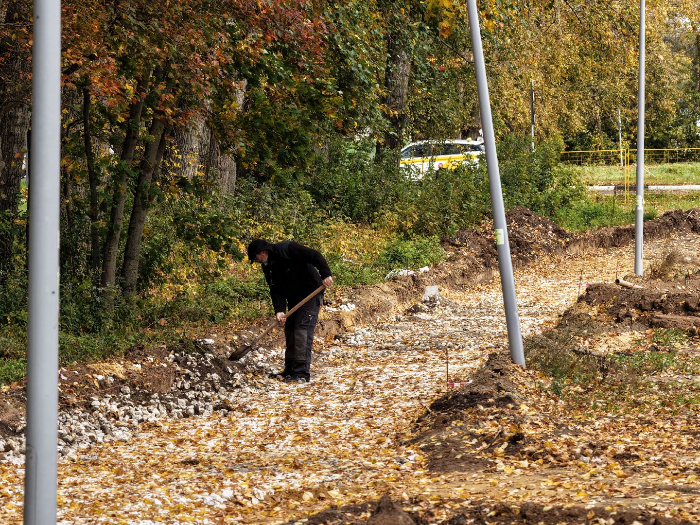 видео с коптера, сквер в бронницах, благоустройство в бронницах,