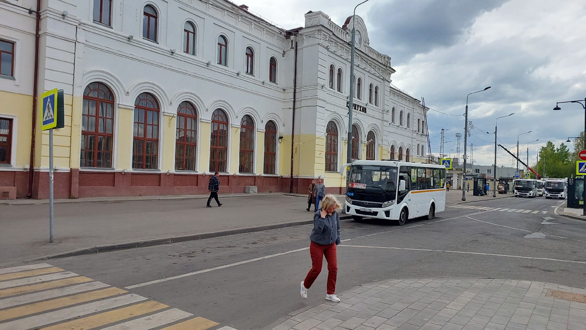 серпухов, вокзал, железная дорога, безопасность, волонтеры, транспорт,