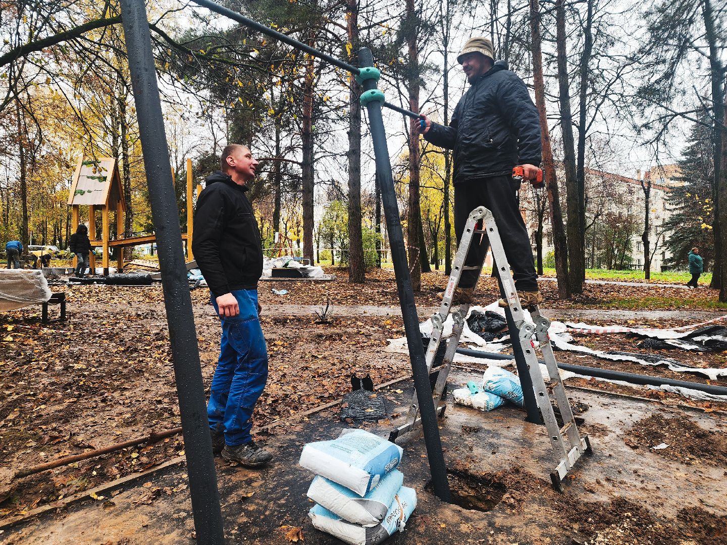 пущино , серпухов, детские и спортивные площадки, комплексное благоустройство,