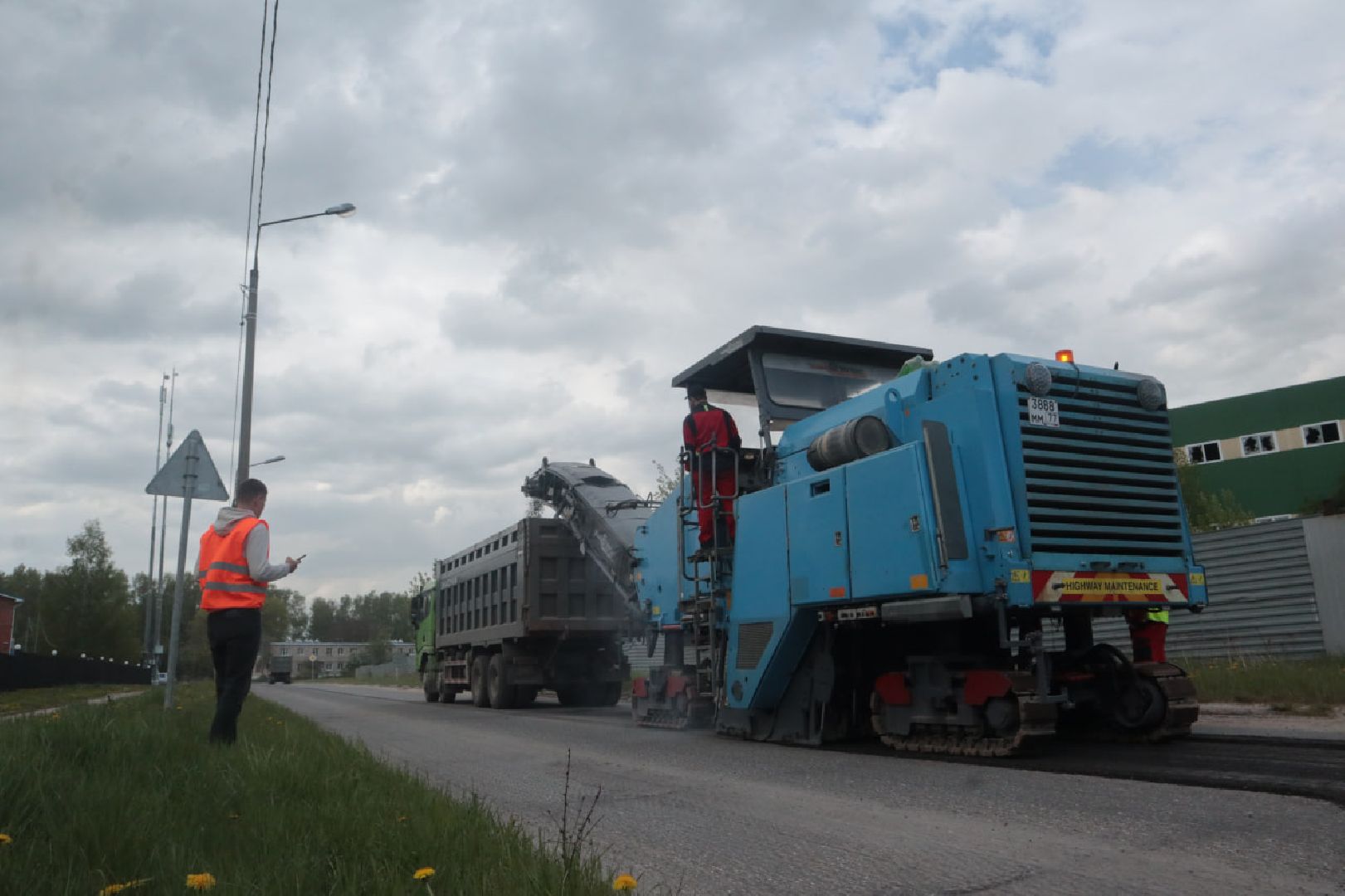 Пущино, благоустройство, ремонт дорог