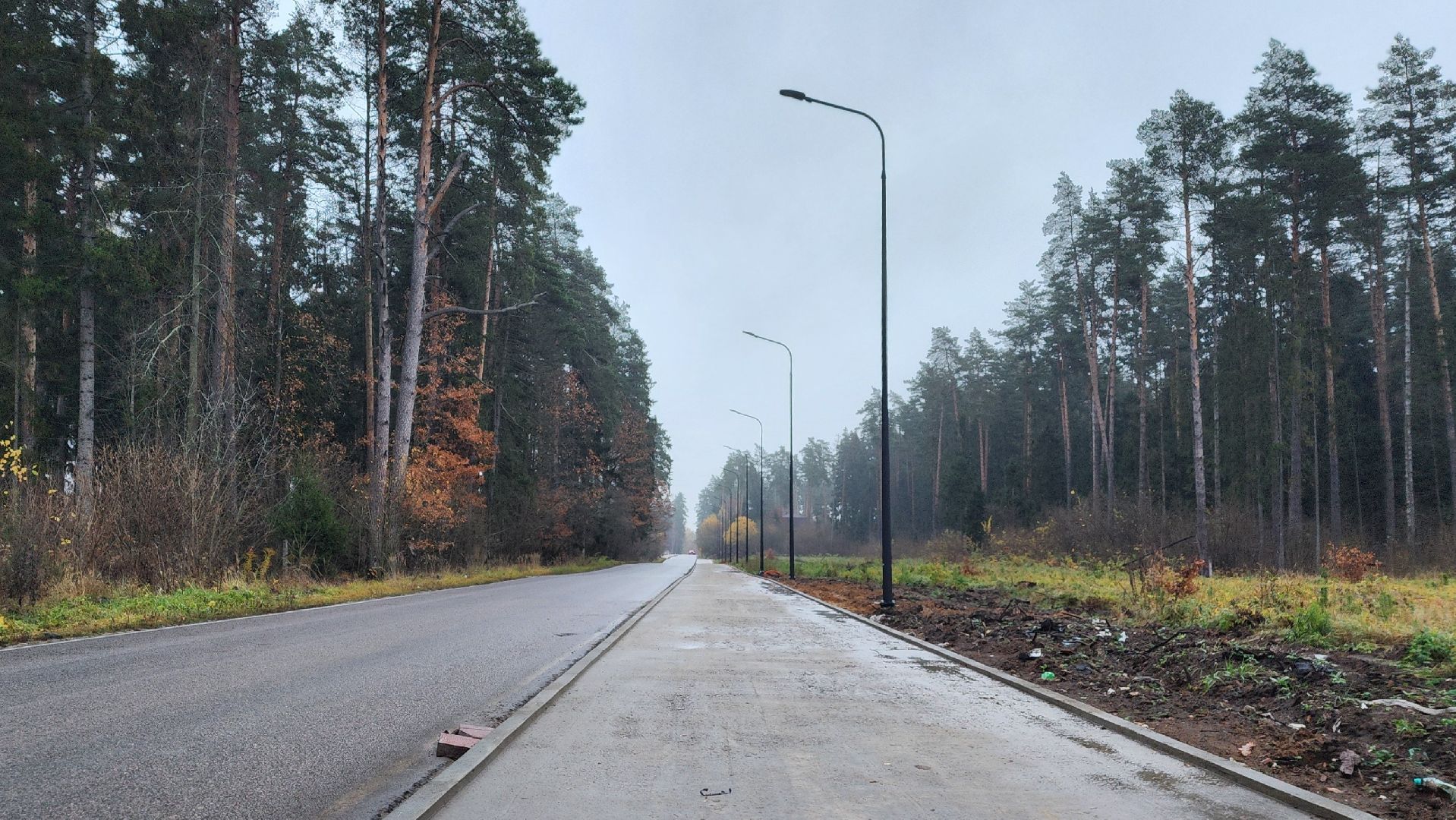 благоустройство, велодорожка, лосино-петровский,