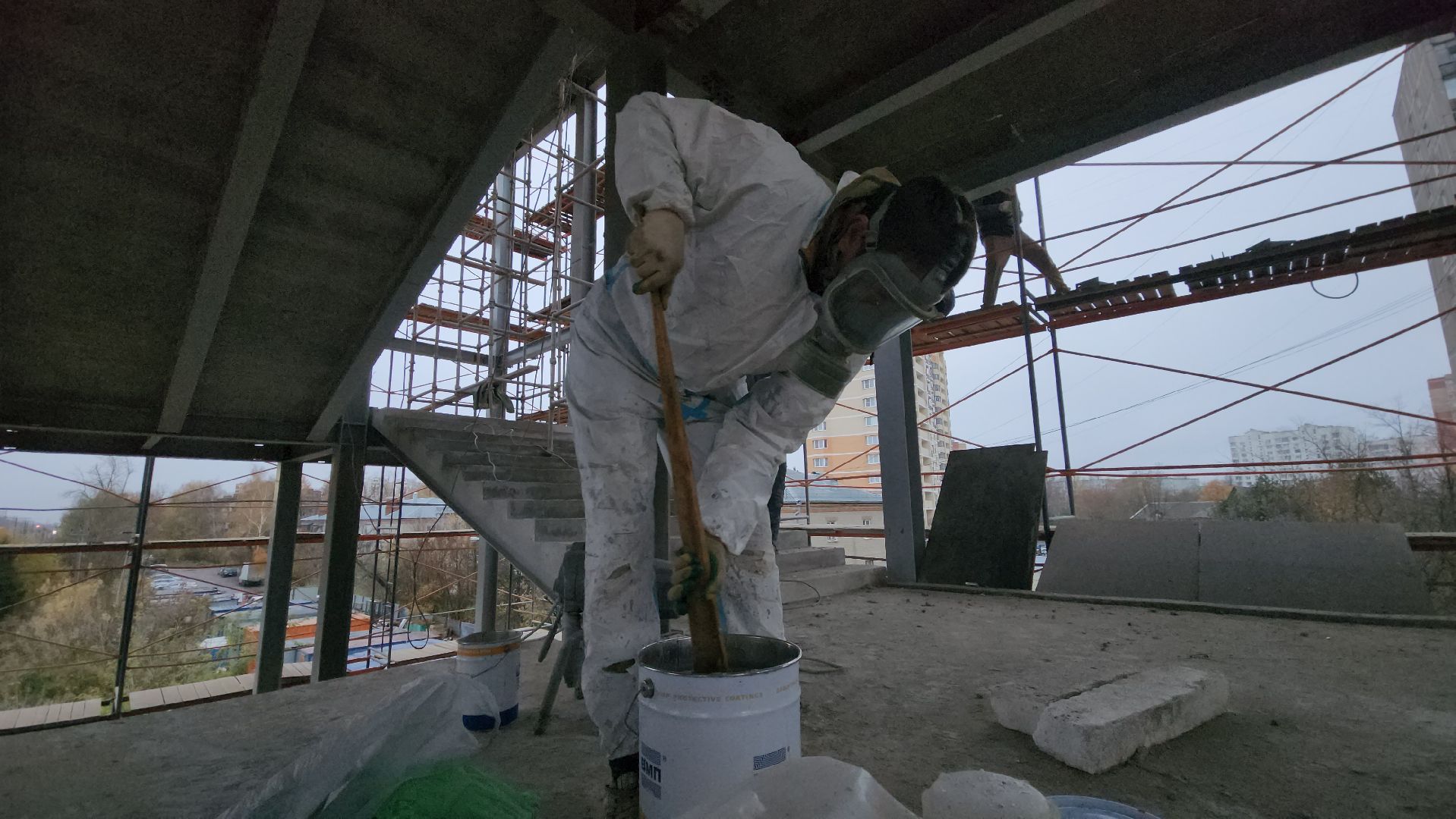 надземный переход, Переход над жд, Лобня,