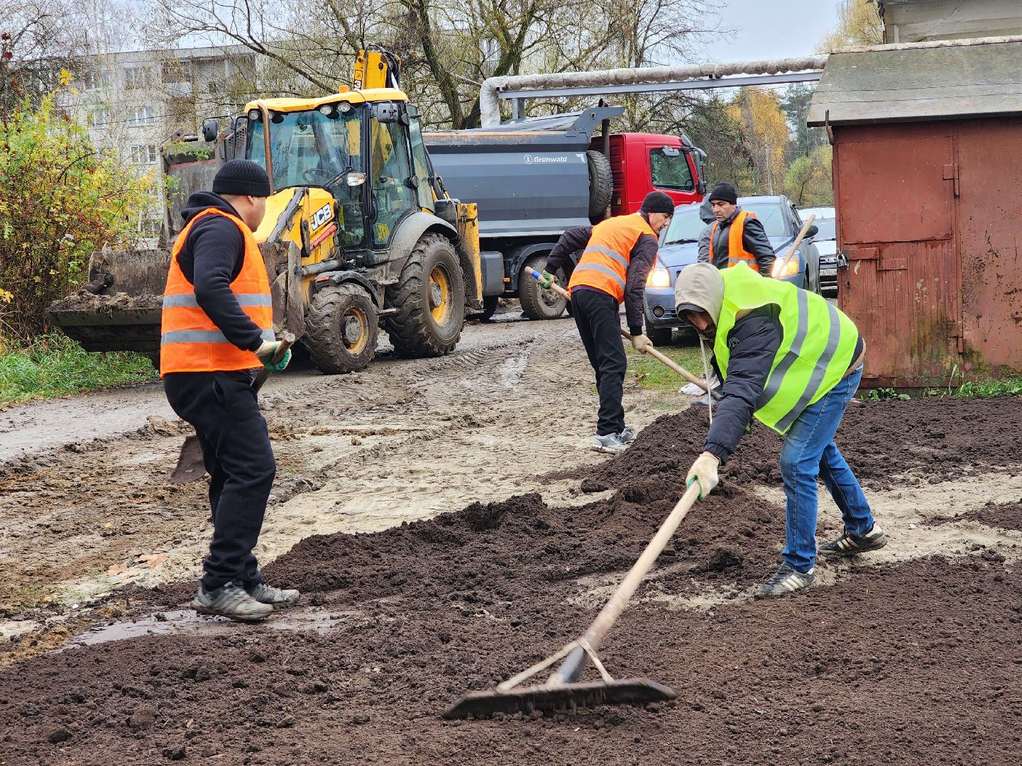электросталь , жители, иванисово, благоустройство, ремонт теплосетей,