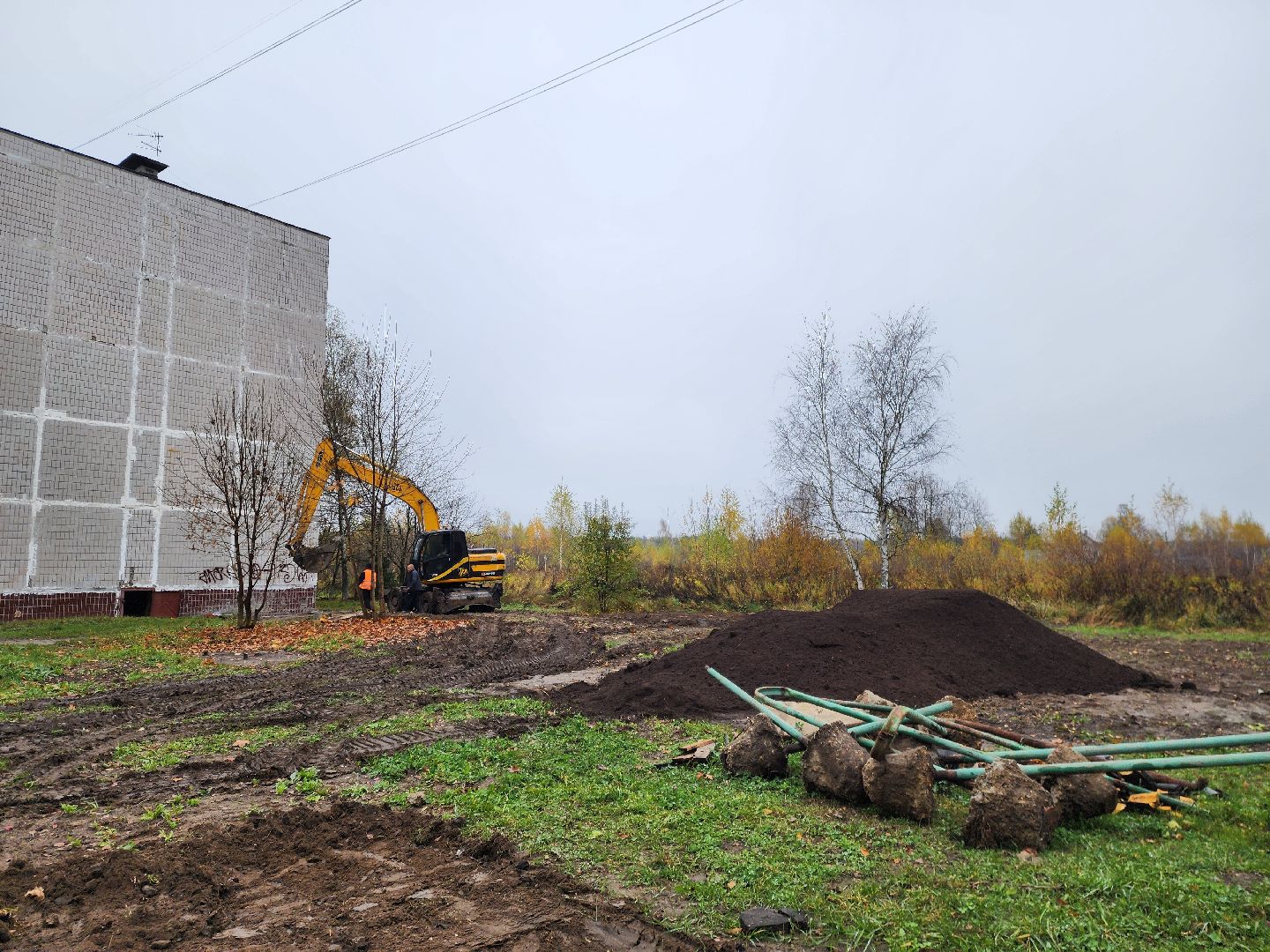 электросталь , жители, иванисово, благоустройство, ремонт теплосетей,