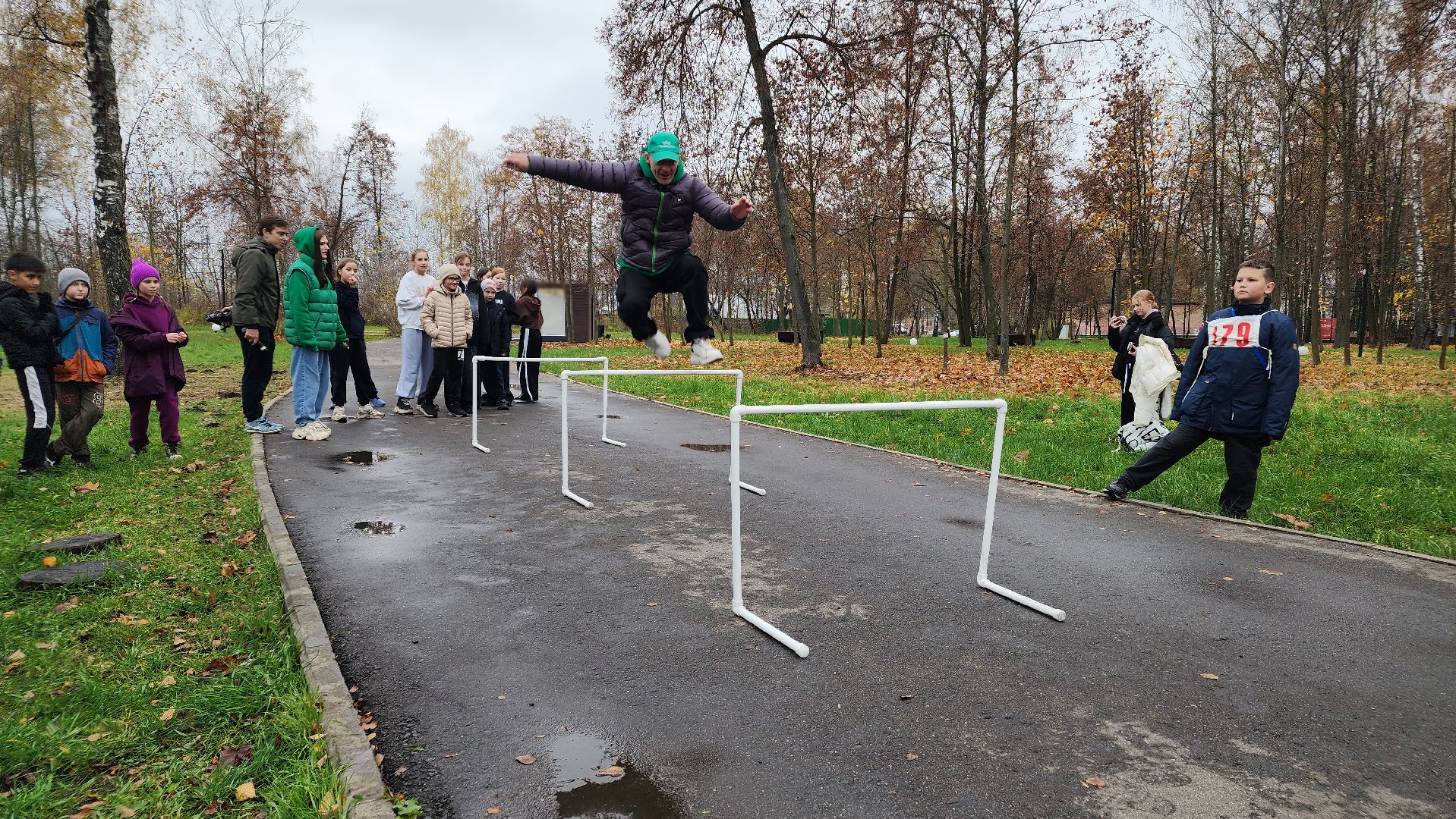спорт, дети, парк, осенний забег, лосино-петровский,