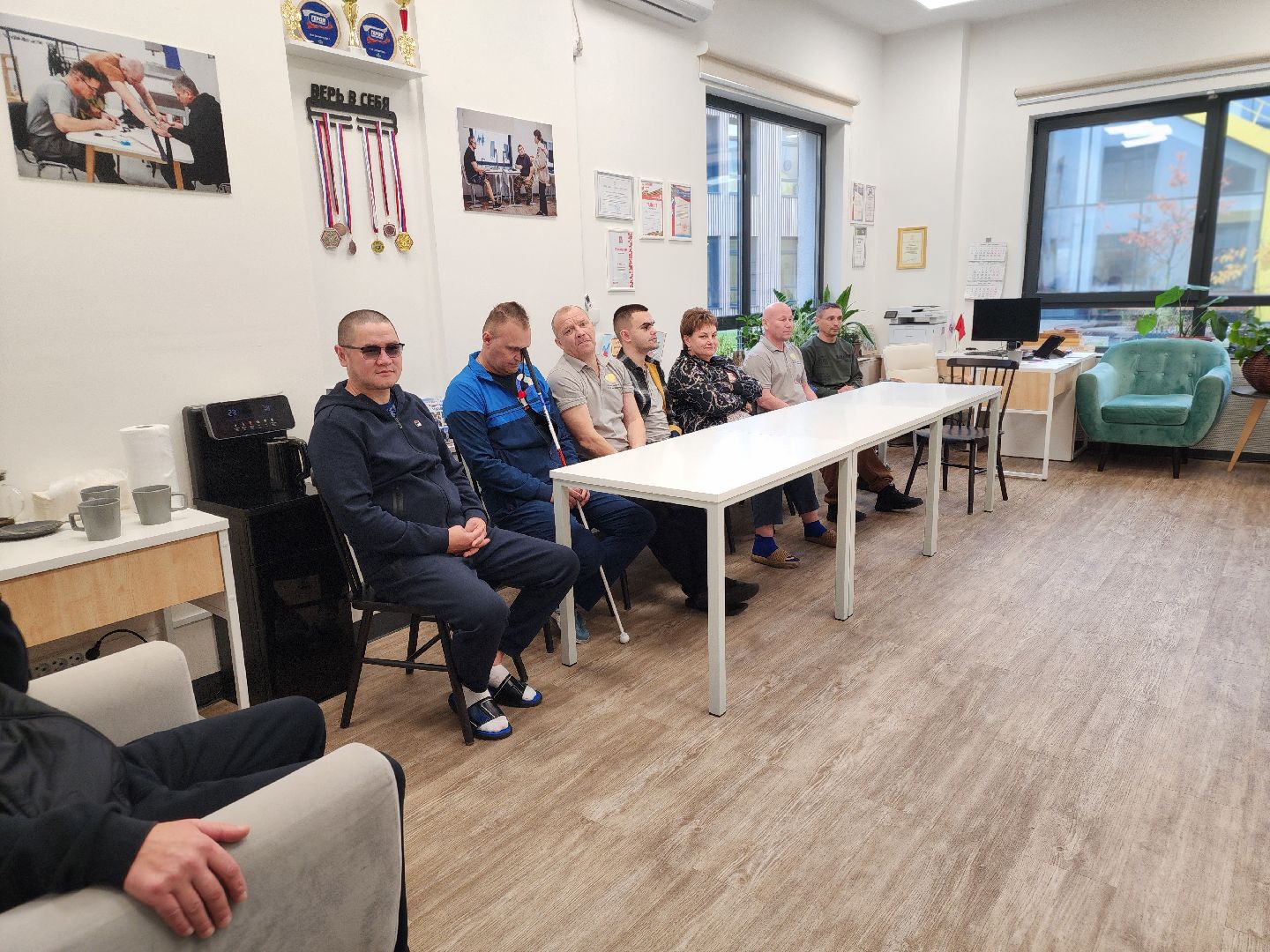 центр мещерякова, реабилитация, вшивцев владимир, депутат мособлдумы, встреча с ветеранами сво, помощь бойцам сво,