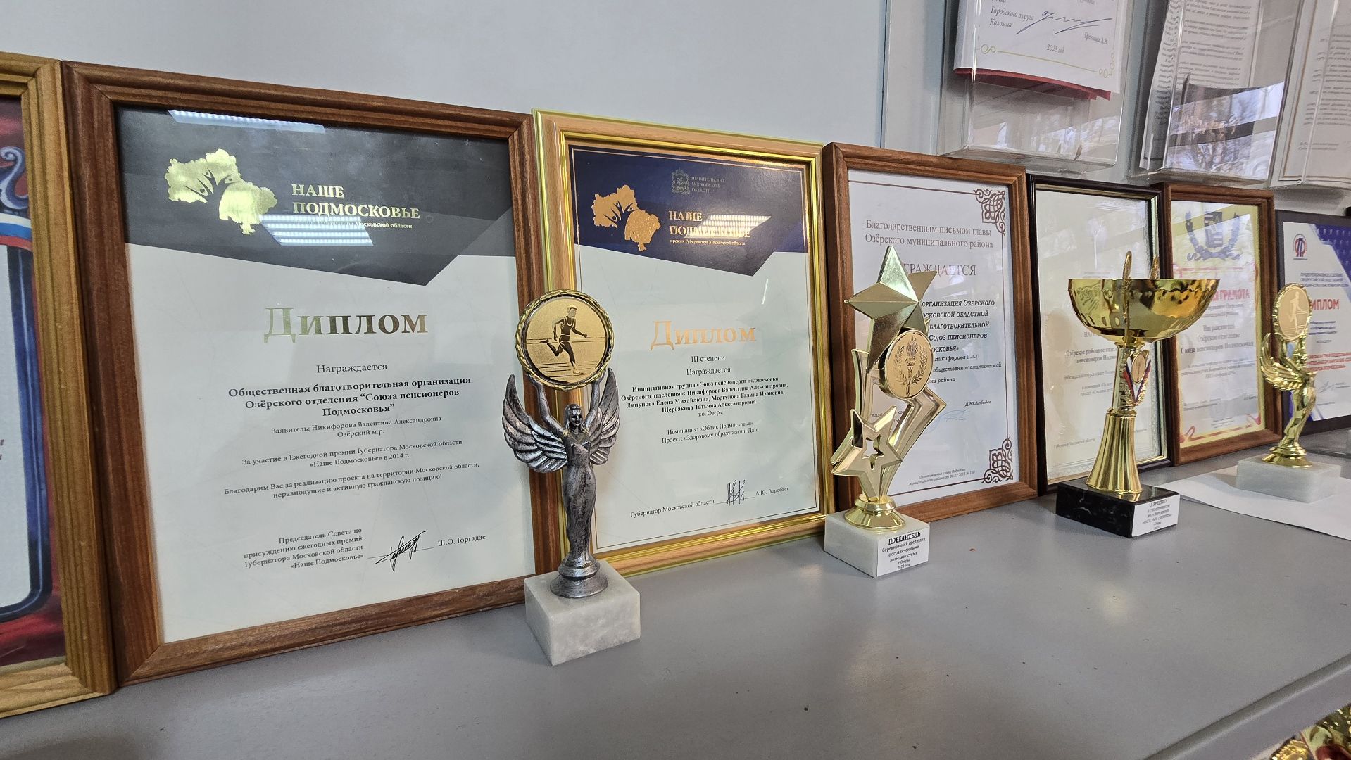 Коломна, Озеры, женщина-герой 2025, союз пенсионеров подмосковья,