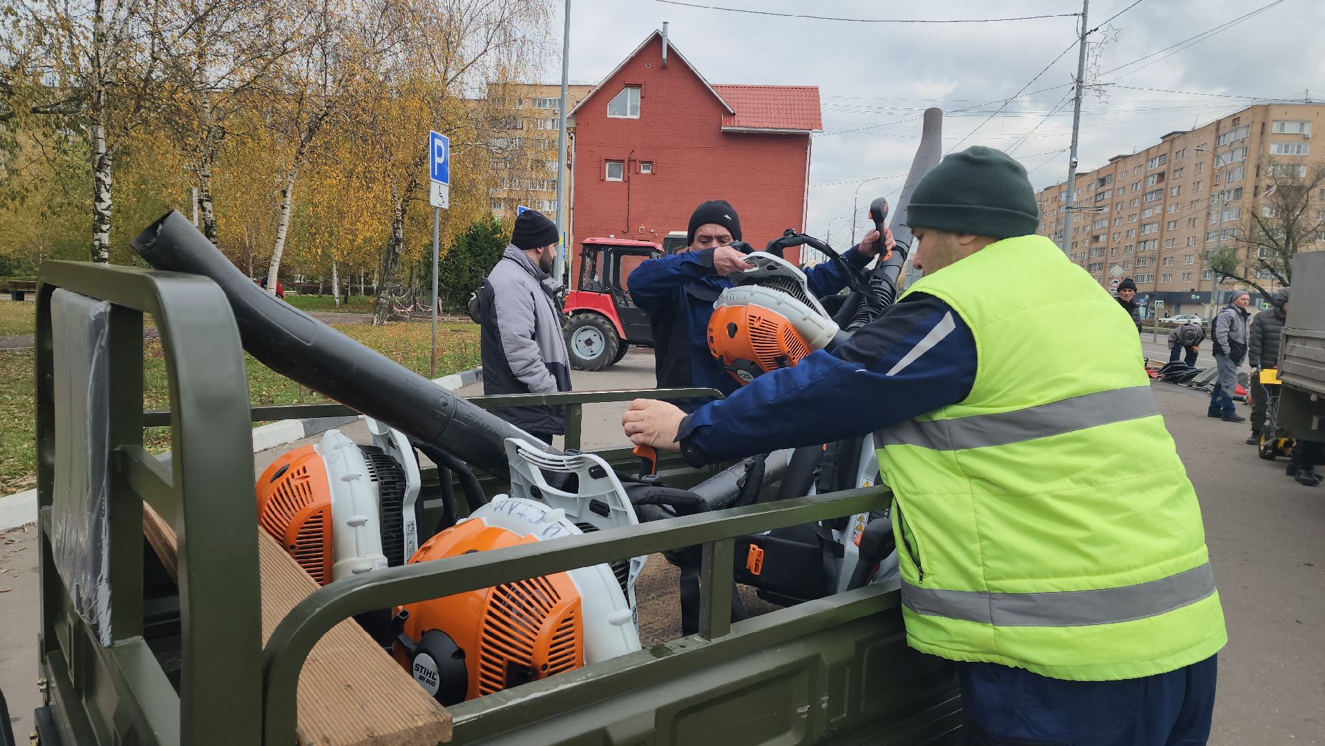 подготовка техники к зиме, подготовка техники к зимнему периоду, Зима, Лобня,
