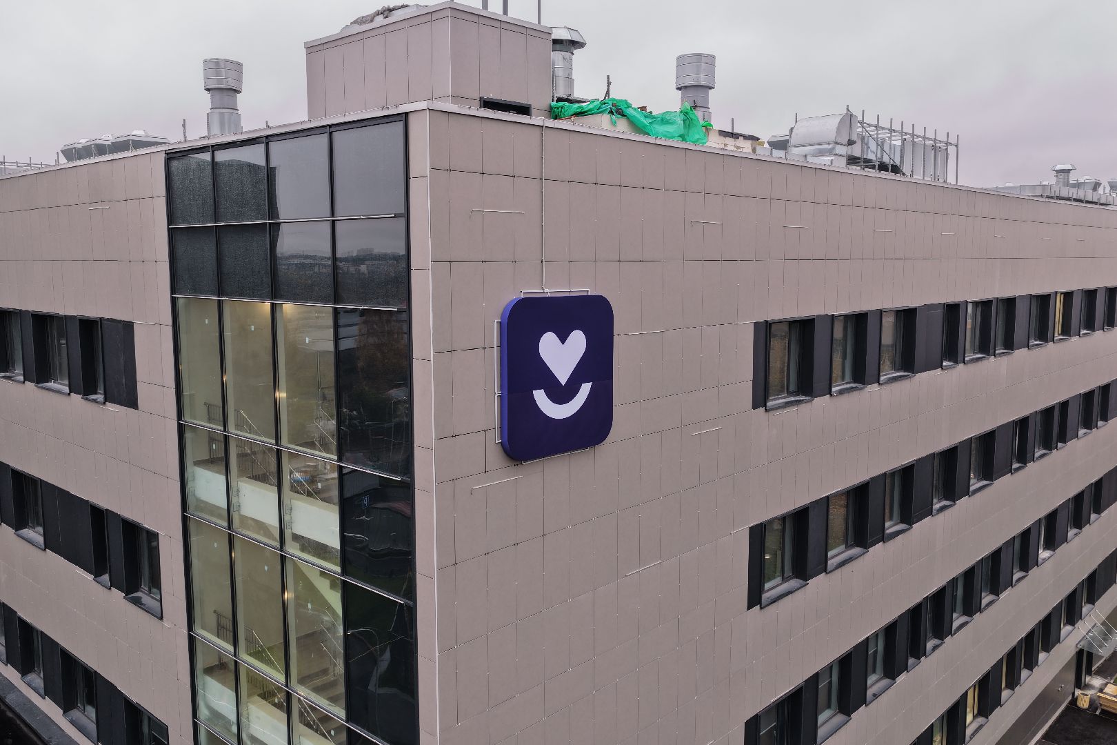 видео с коптера,поликлиника в люберцах, медицина в люберцах,