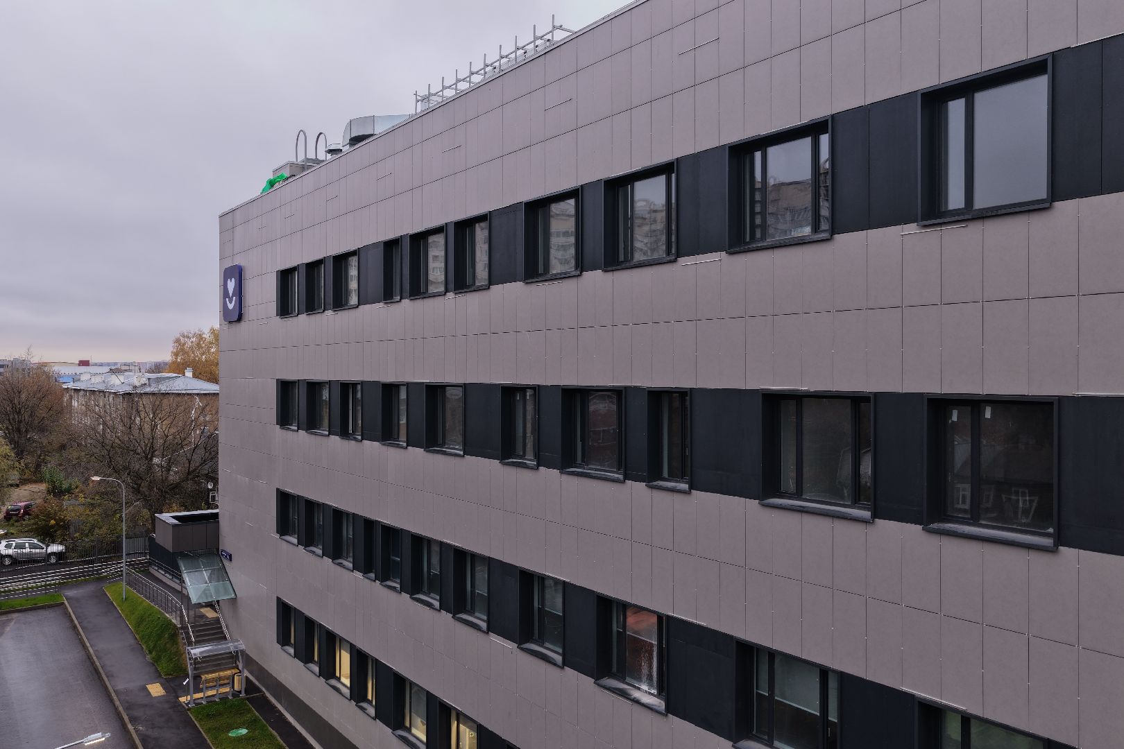 видео с коптера,поликлиника в люберцах, медицина в люберцах,