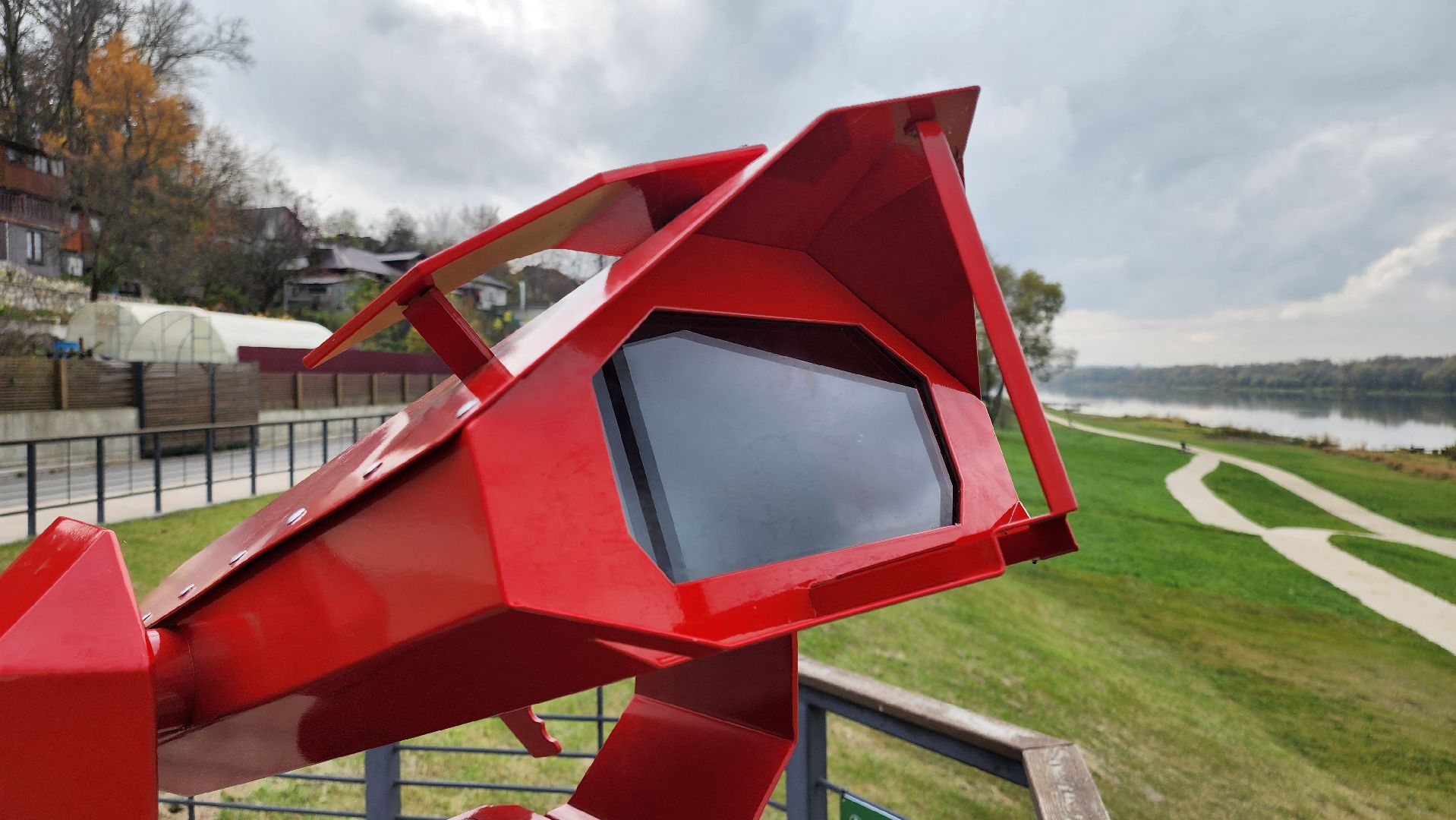 кашира, набережная, ока, река, биноскоп, наблюдение, благоустройство, история, туризм, аудиогид,