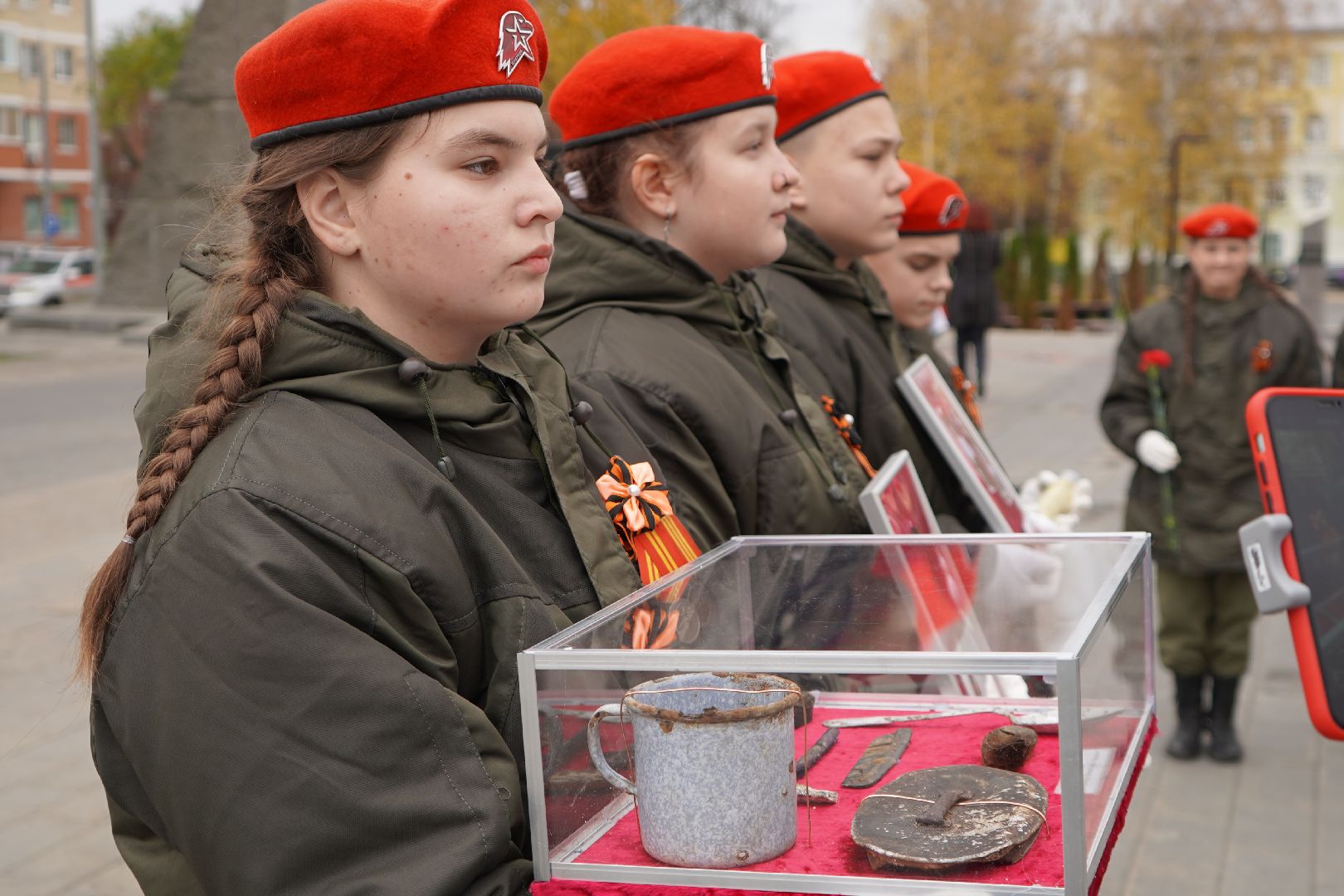 ступино, красноармеец, сквер Полякова, вахта памяти,
