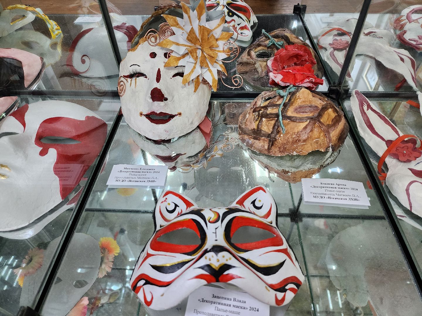 художественная школа,  папе-маше, маски из папье-маше, ногинск, богородский городский округ,