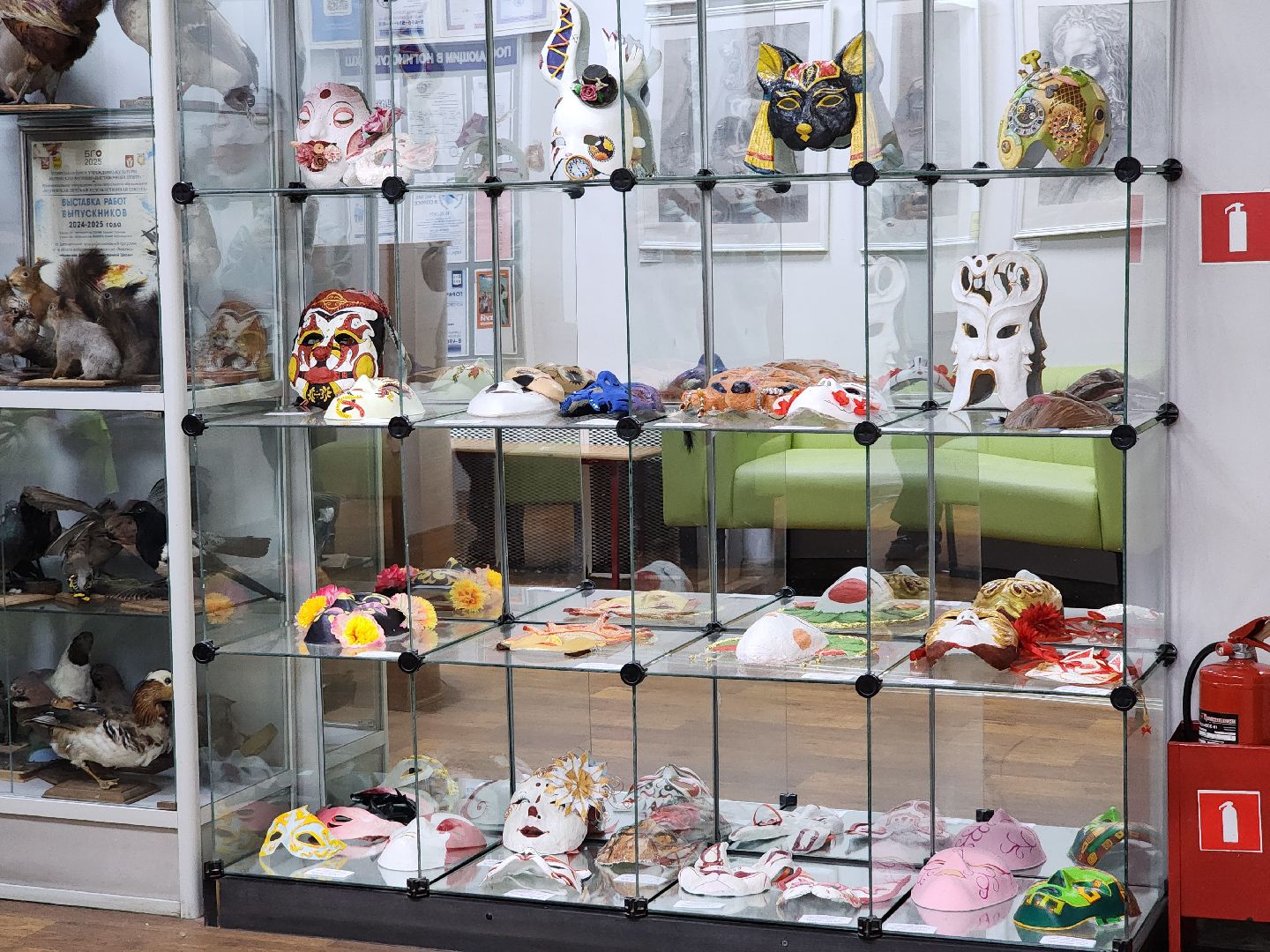 художественная школа,  папе-маше, маски из папье-маше, ногинск, богородский городский округ,