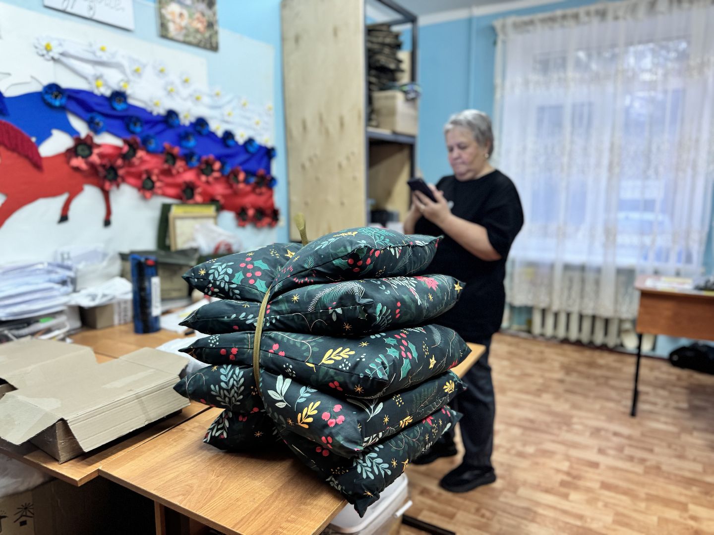 шаховская, штаб помощи, сво, отгрузка,