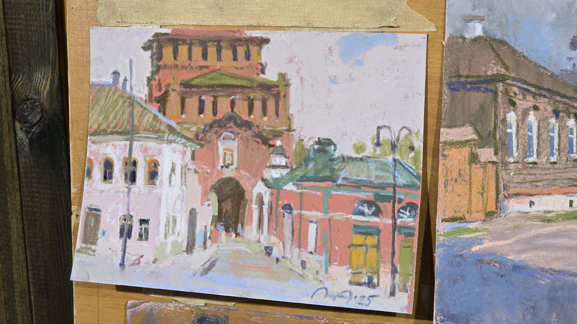 Коломна, пленэр,