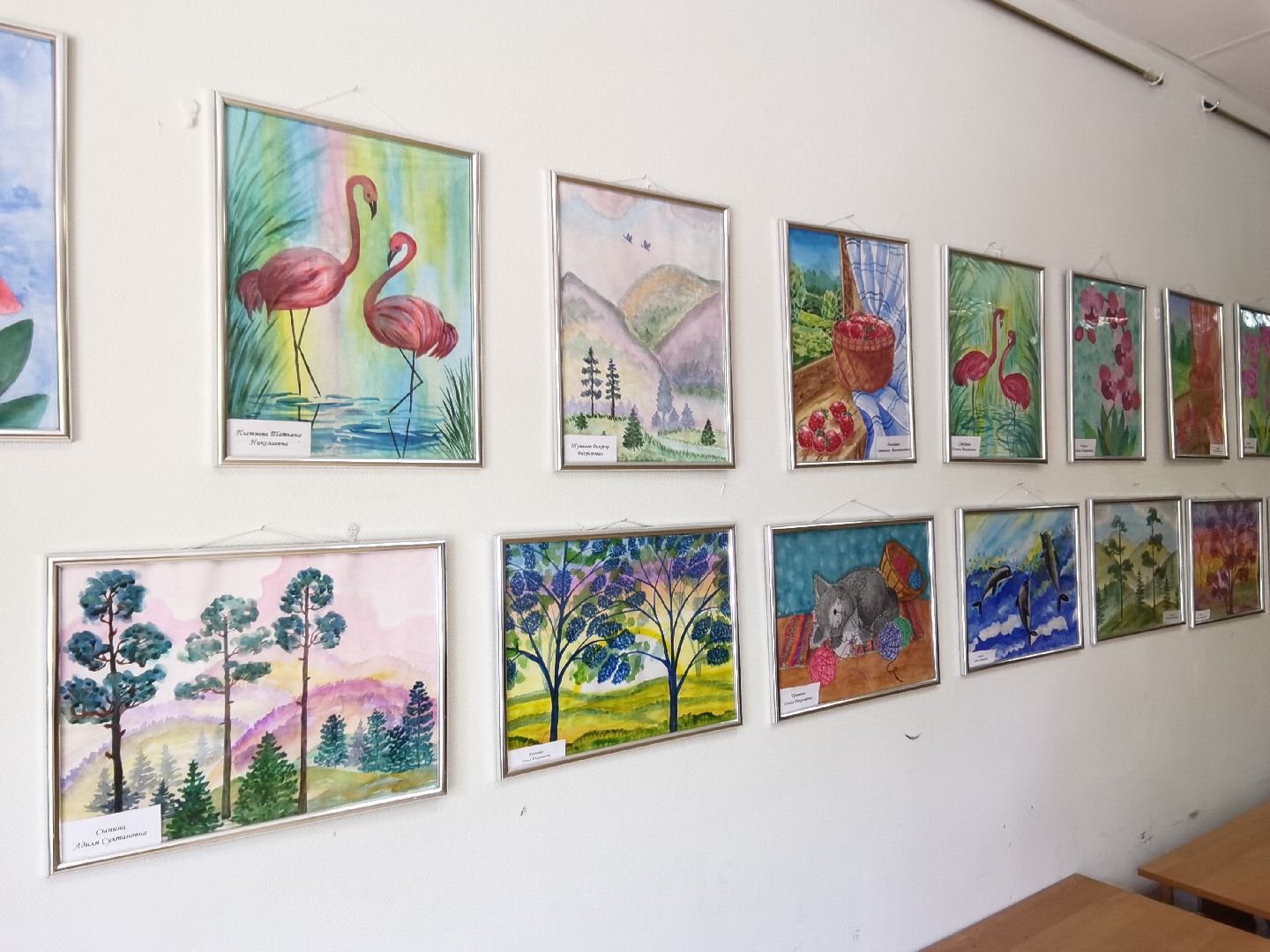 Балашиха, художественная школа Параллели, школа рисования для пожилых, фонд президентских грантов, выставка рисунков