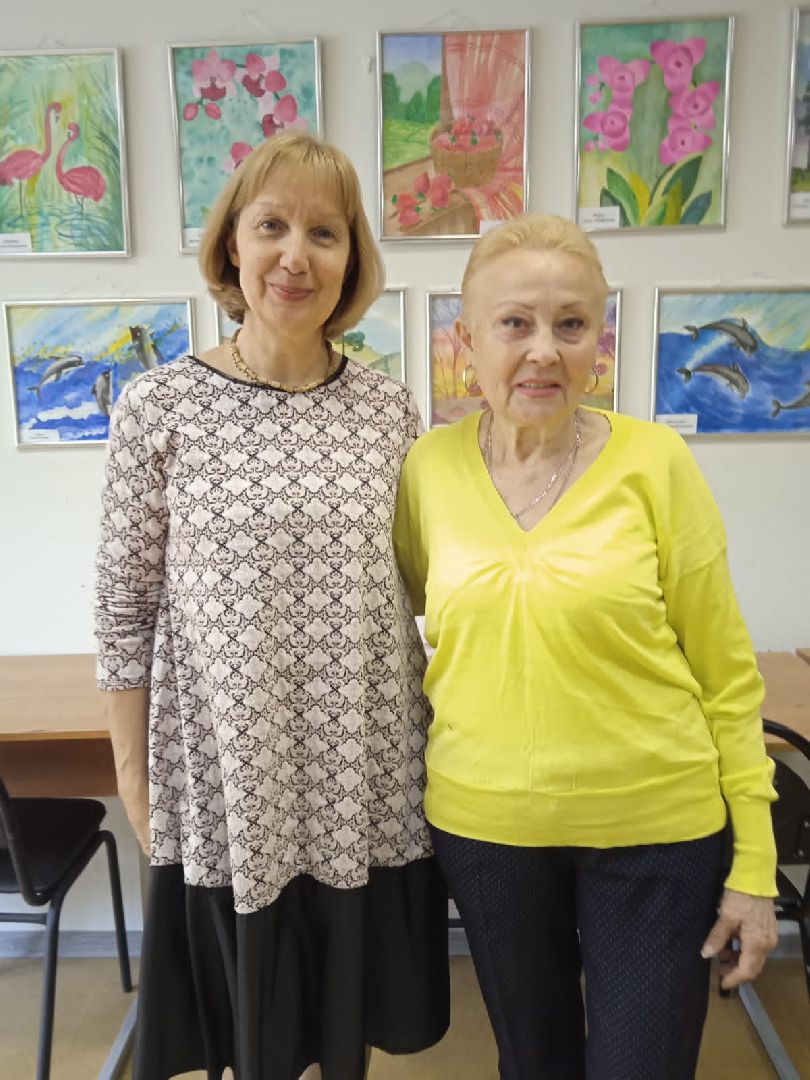 Балашиха, художественная школа Параллели, школа рисования для пожилых, фонд президентских грантов, выставка рисунков