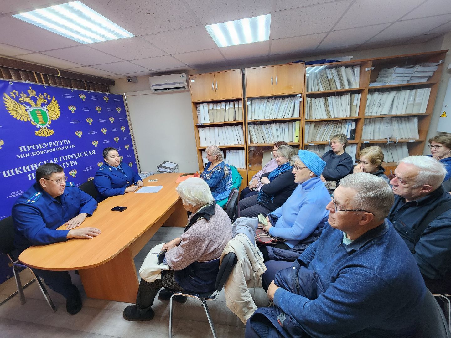 пушкино, пушкинский городской округ, прокуратура, просветительские лекции, мошеничество, мошеннические схемы, активное долголетие, пенсионеры, защита от мошенников, телефонные мошенники,