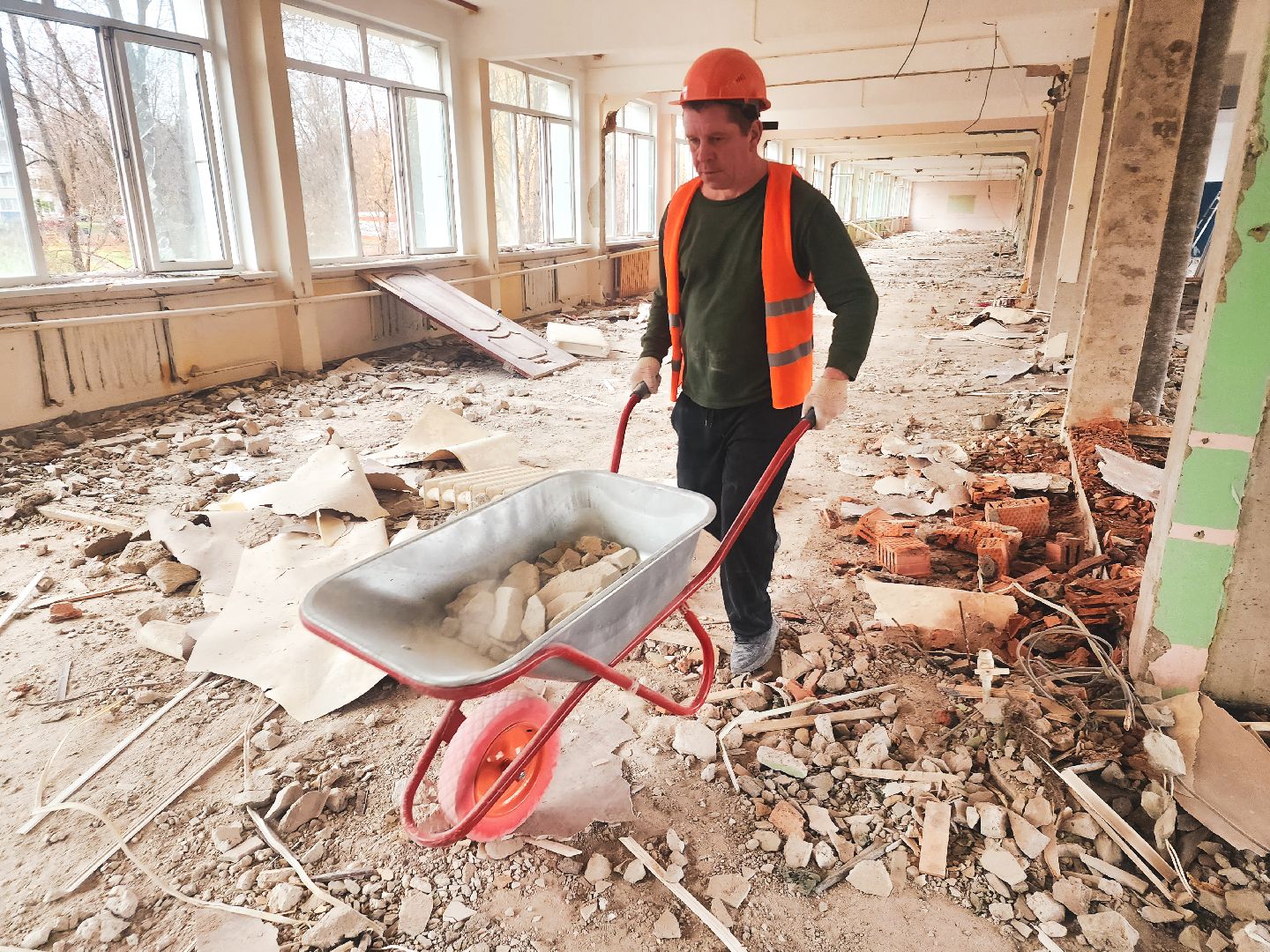 серпухов, липицы, капитальный ремонт школ, образование, капремонт, минстрой,