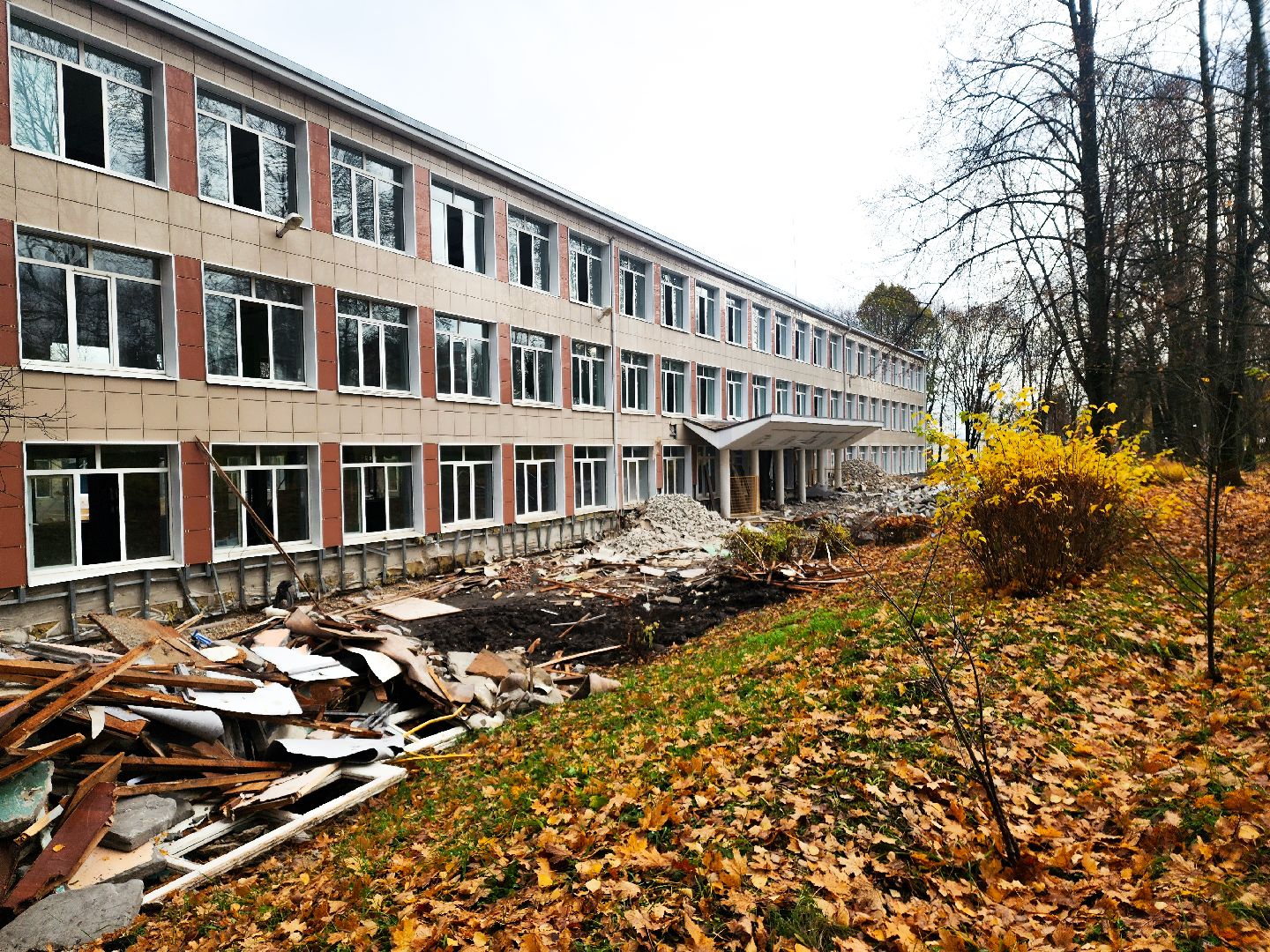 серпухов, липицы, капитальный ремонт школ, образование, капремонт, минстрой,