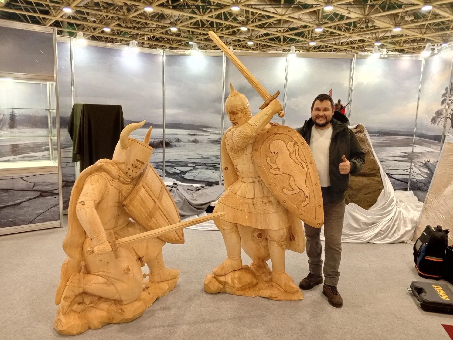 Богородский промысел , Фестиваль ледовых скульптур , Владимир Алманов,