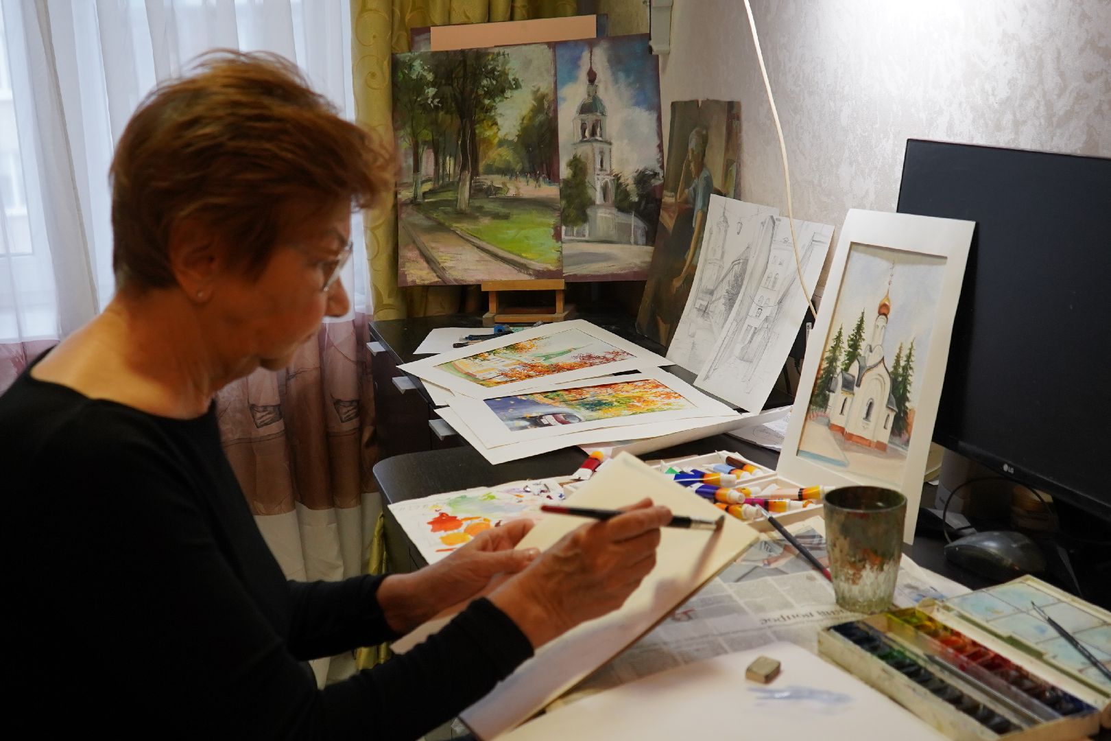 ступино, культура, живопись, художница,