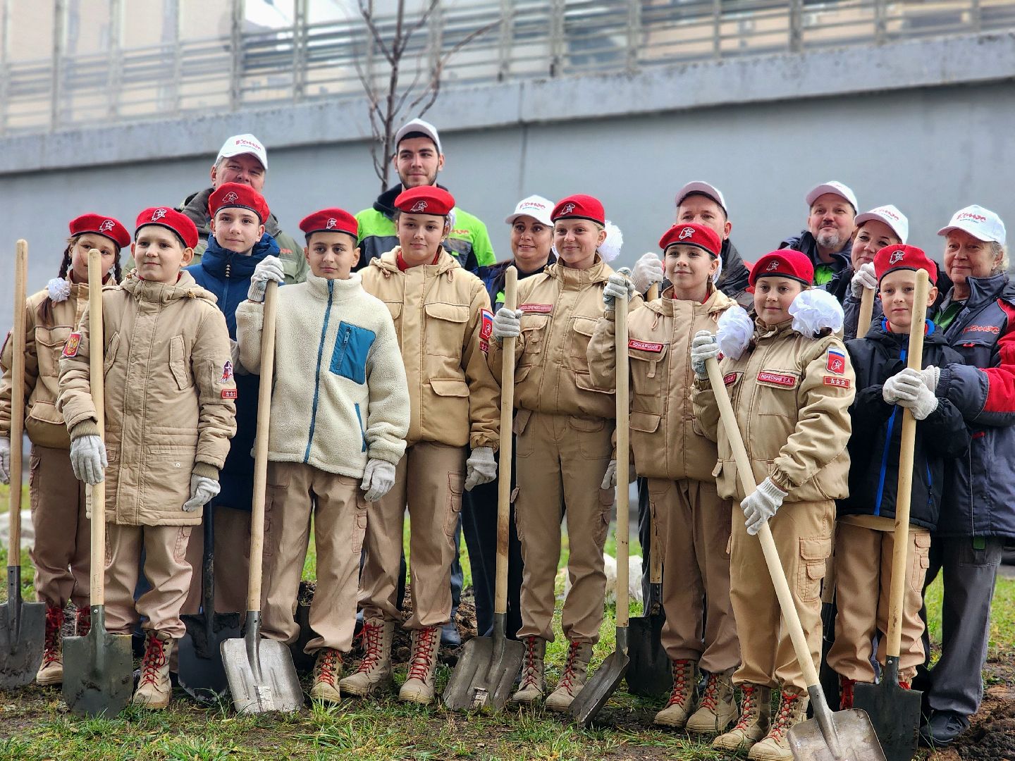 озеленение, деревья, черемуха, экологическая акция,